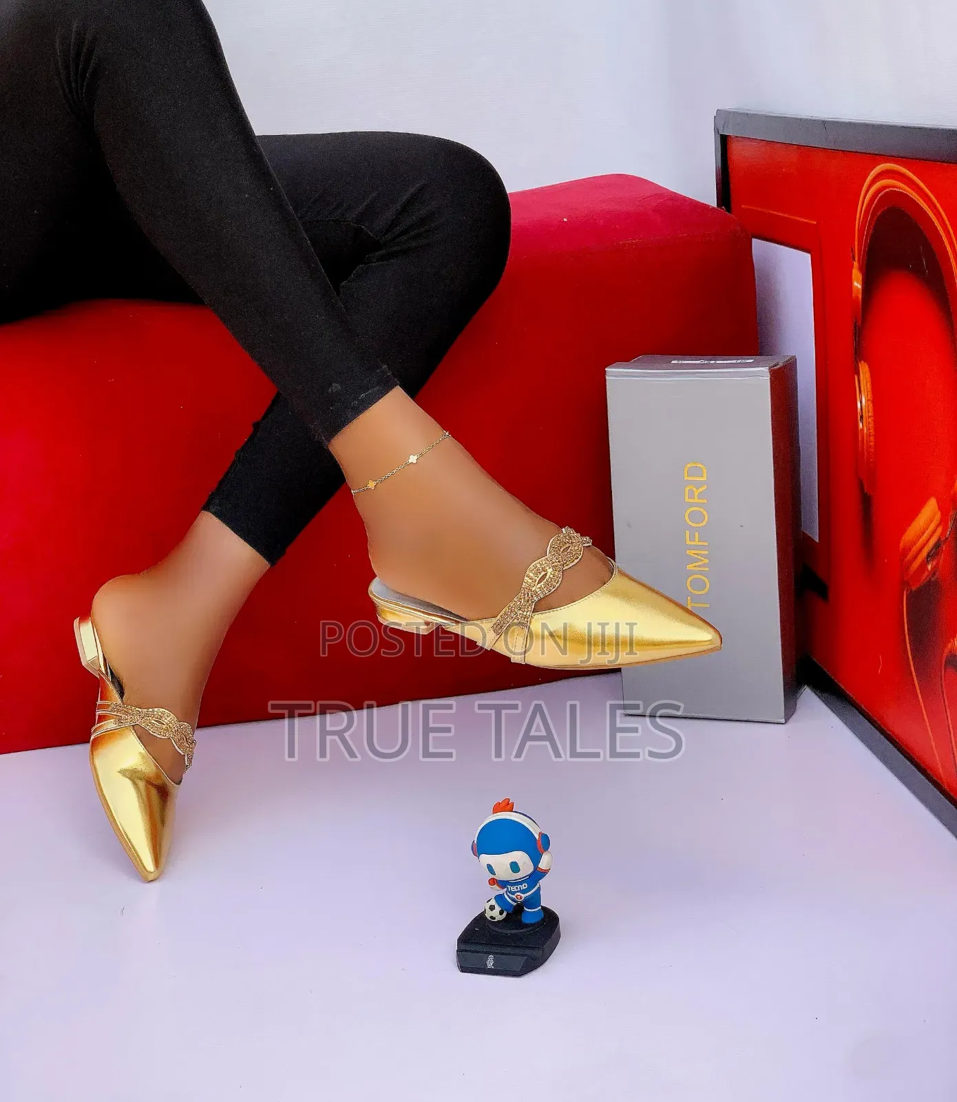 Women's Flat Pointed-toe Slippers. #Chi. Sizes 37-42