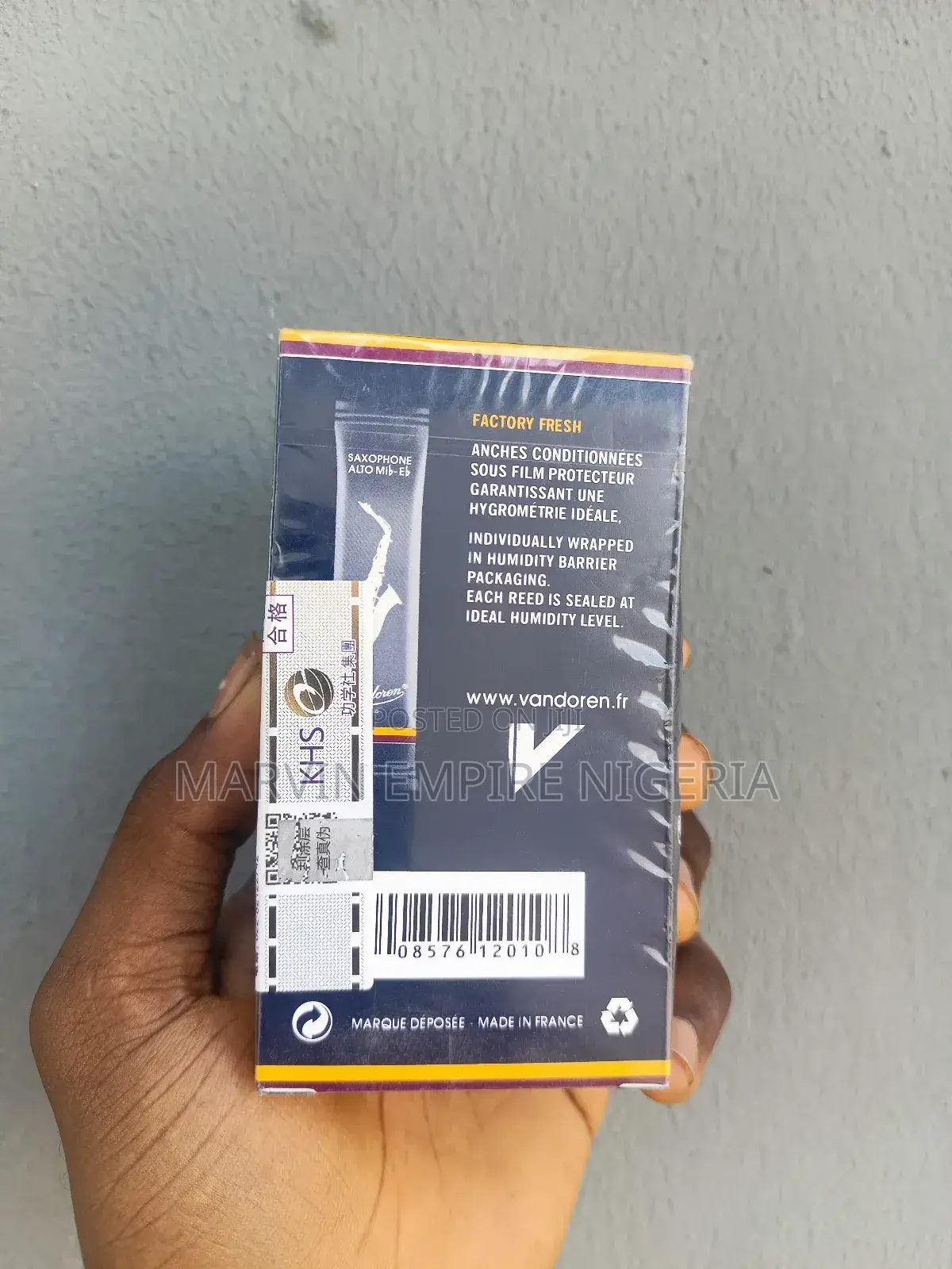 Vandoren Traditional Alto Saxophone Reeds 2.0, 2.5, 3.0 Strengths