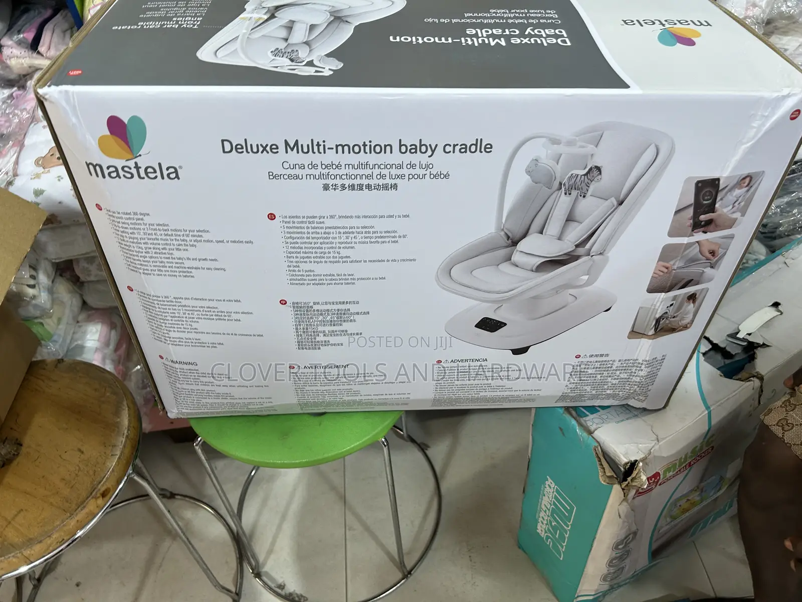 Mastela Deluxe Multi-Motion Baby Cradle