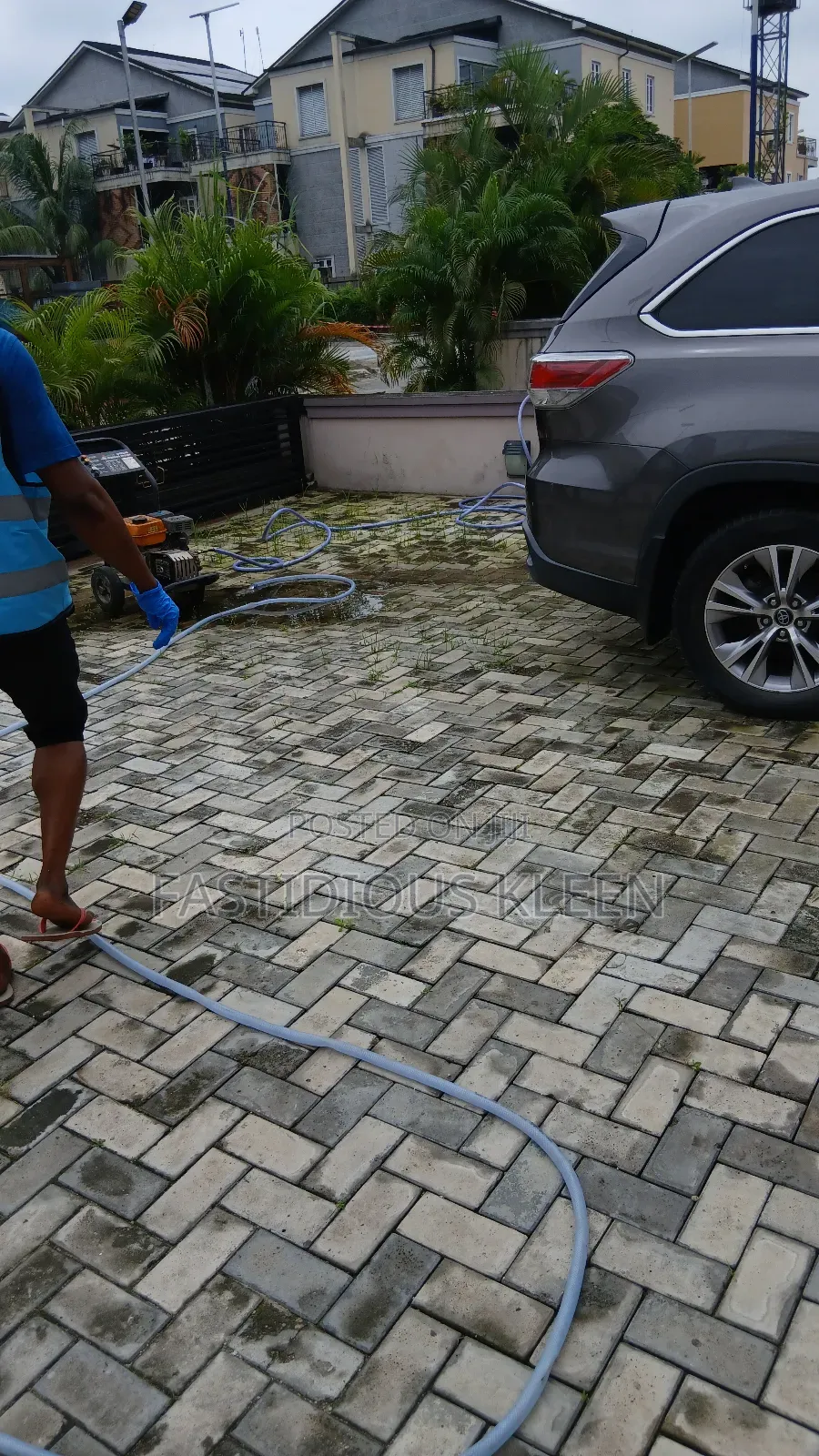 Interlock Driveway Cleaning in Port Harcourt