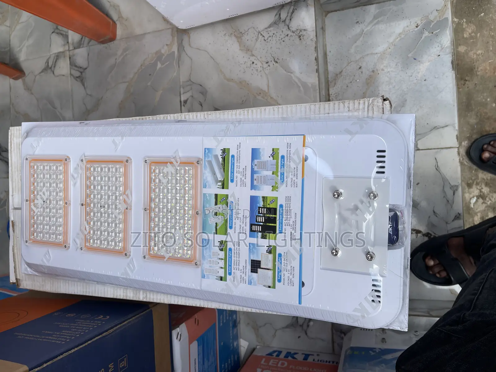 150w Brand New Akt Solar Street Light