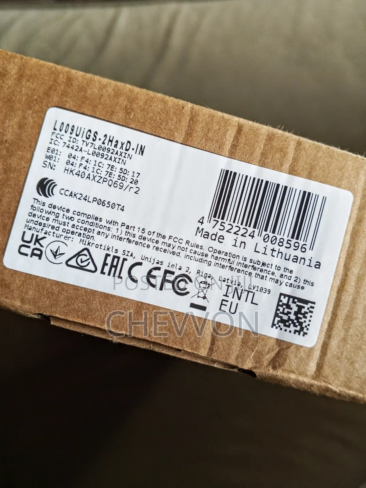 Mikrotik L009 Uigs-2haxd-in | Successor to Rb2011uias-2hnd-in | Router