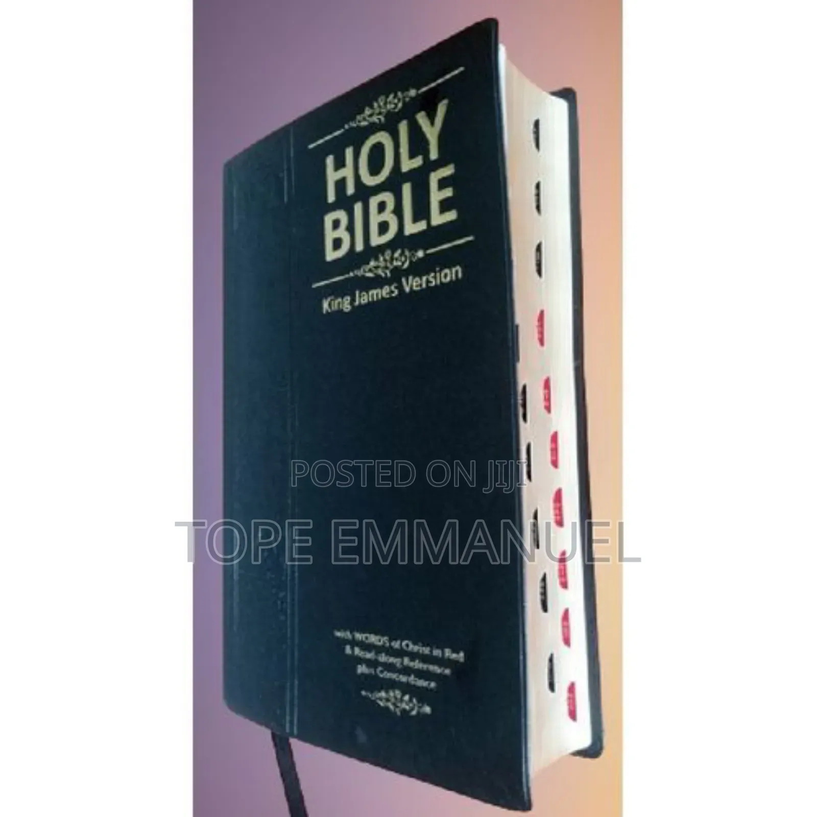 Holy Bible King James Version Giant Print