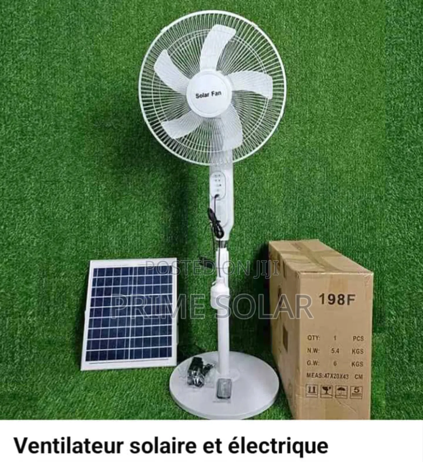 Solar Energy Fan