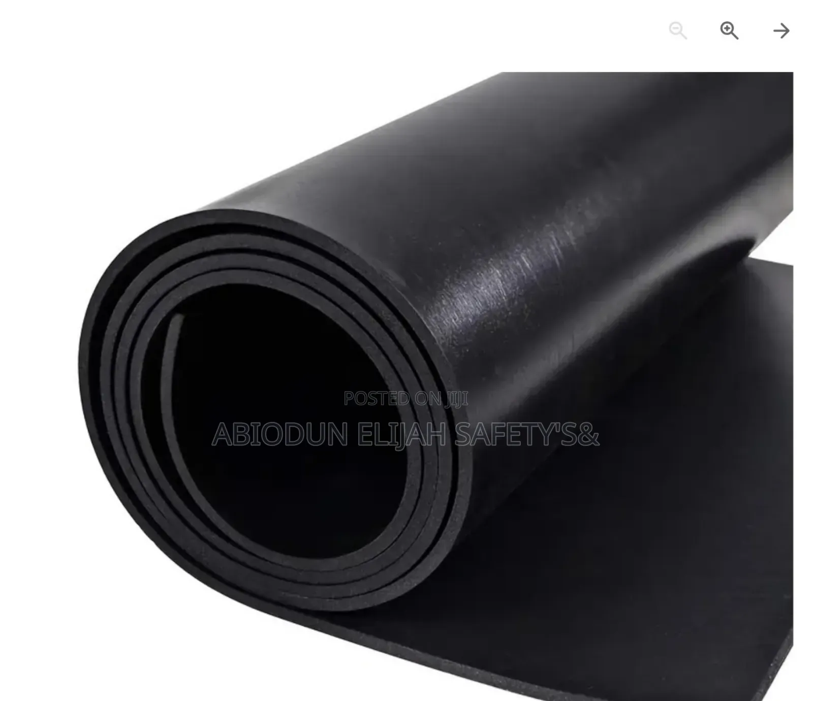 Original Quality 4mm Rubber Sheet 1m Width by 10meters Length