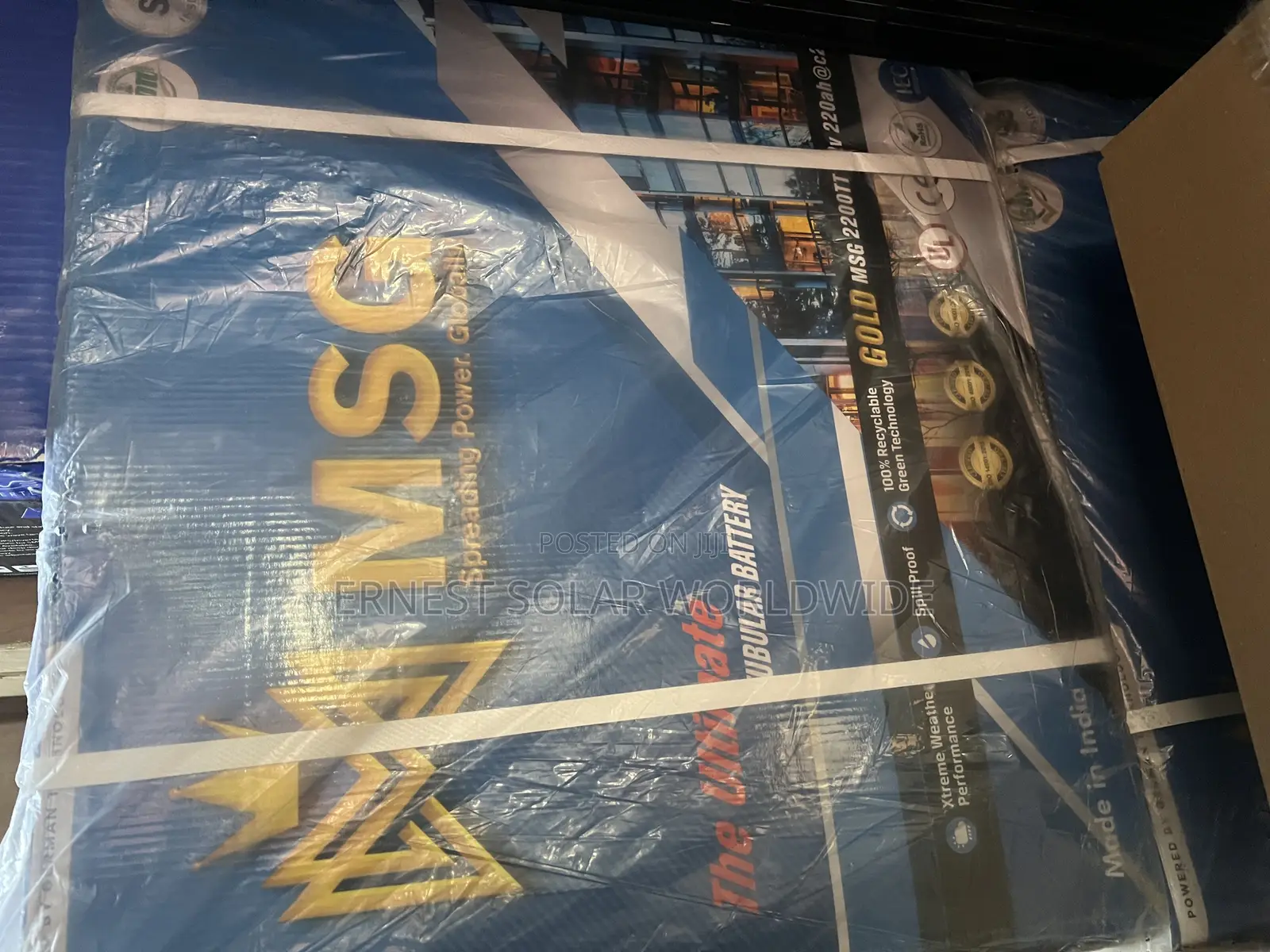 Brand New Solar Tubular Battery 220ah
