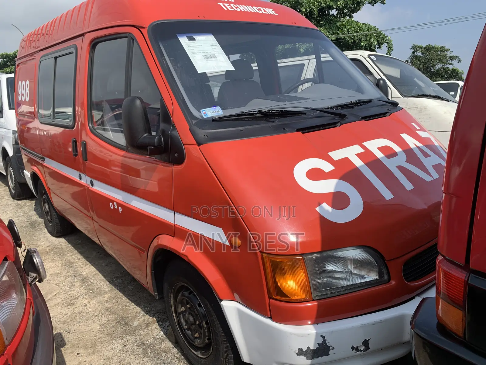 Ford Transit 2002 Red