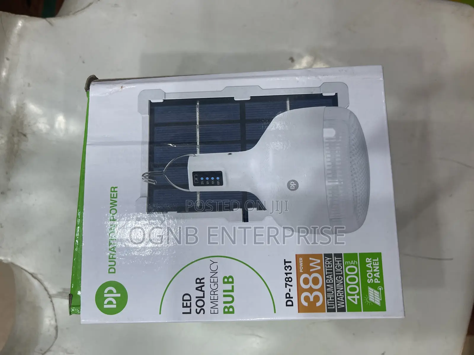 Dp Solar Emergency Bulb With Solar Panel