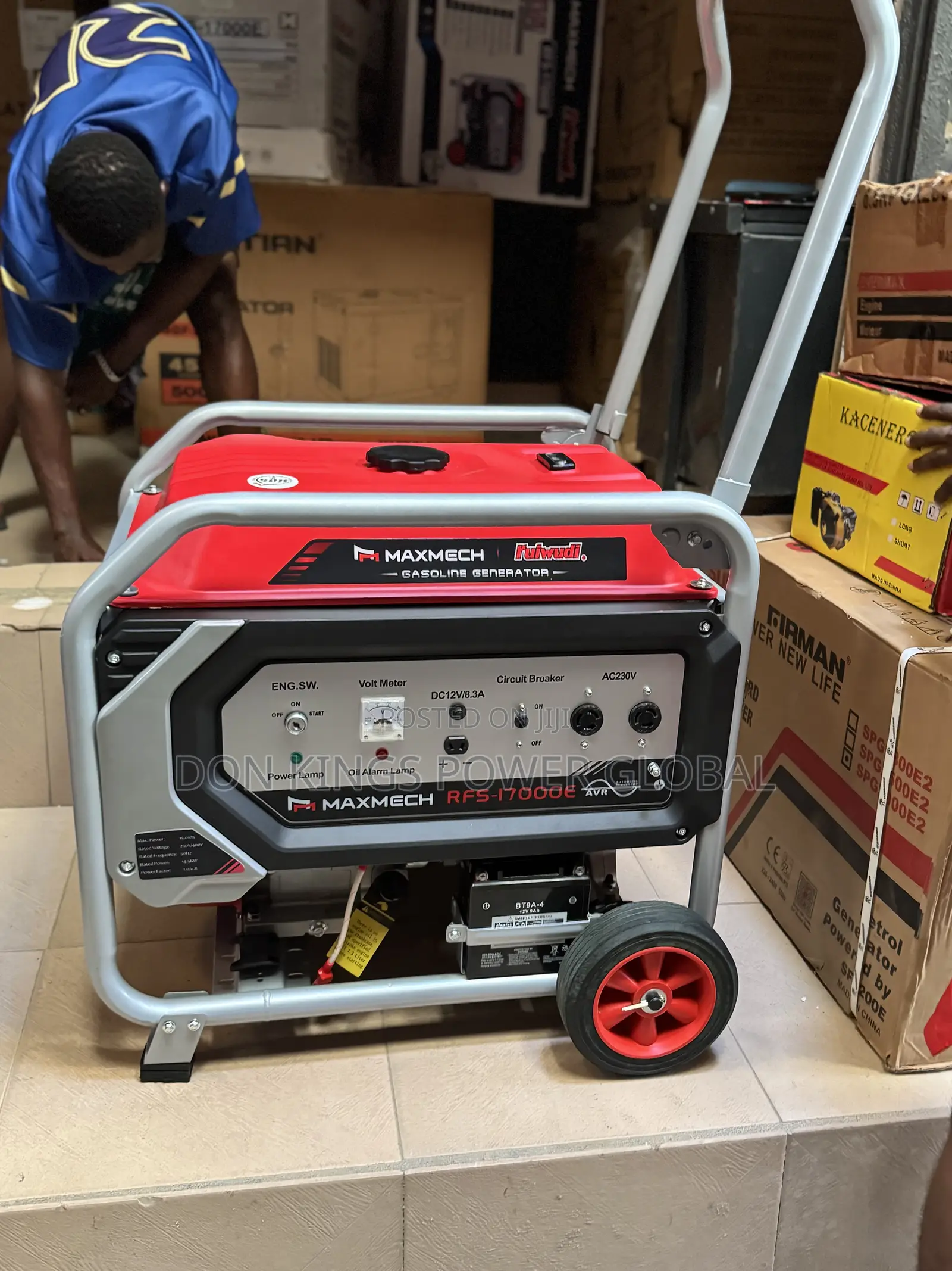 Maxmech Petrol 15kva