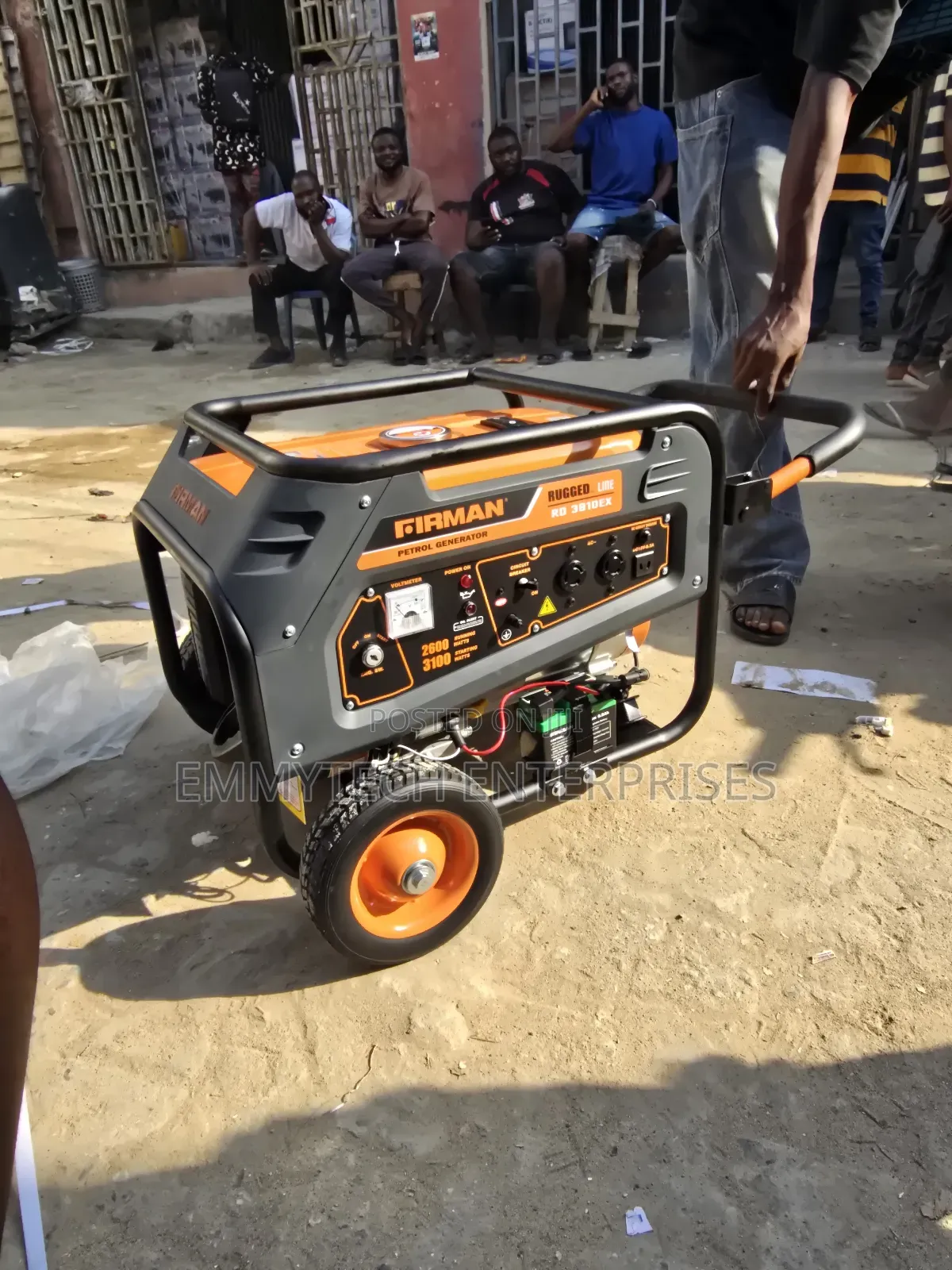 3.5kva Firman Rugged Line Petrol Gen 100% Coppe In