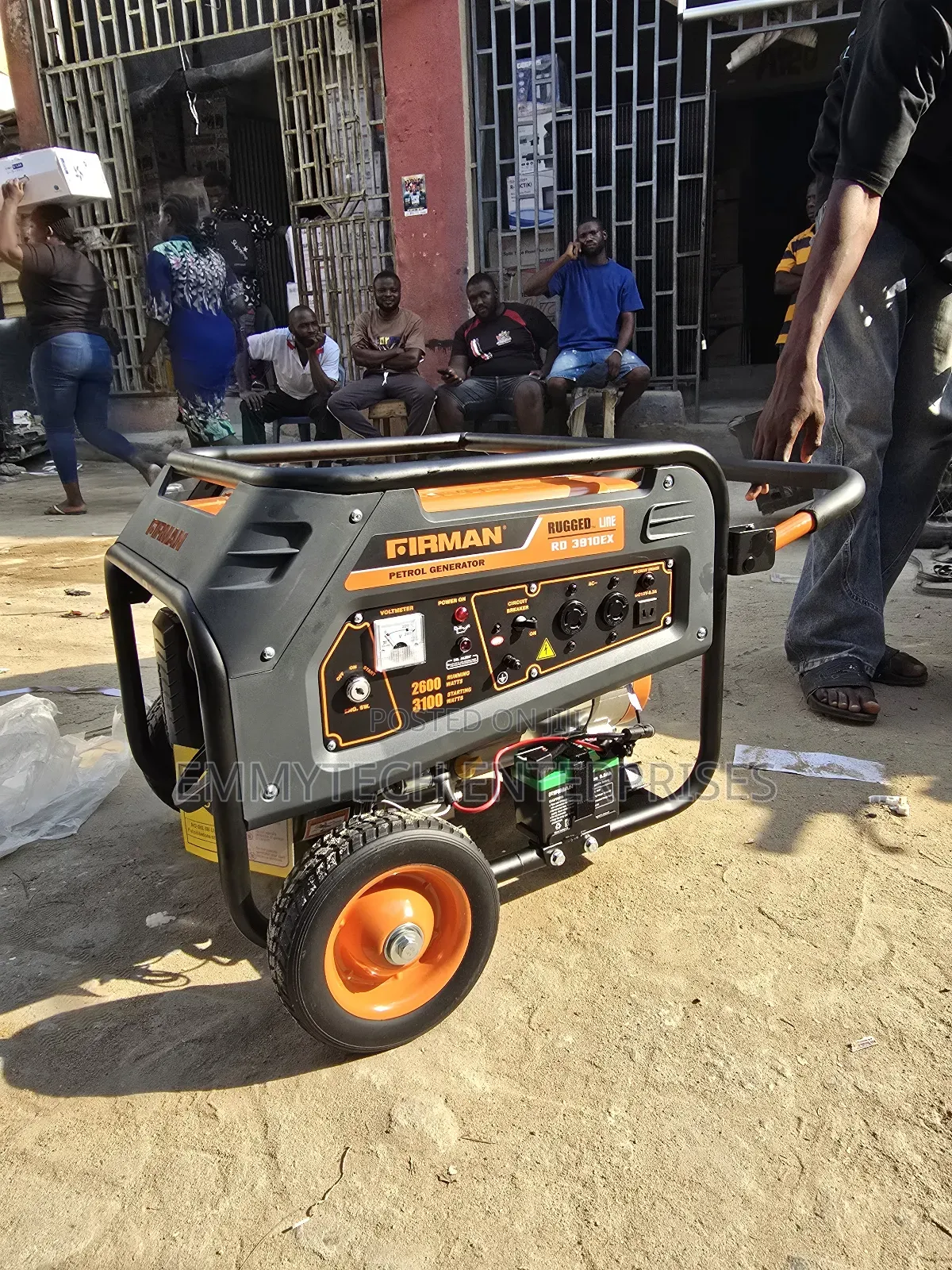 3.5kva Firman Rugged Line Petrol Gen 100% Coppe In