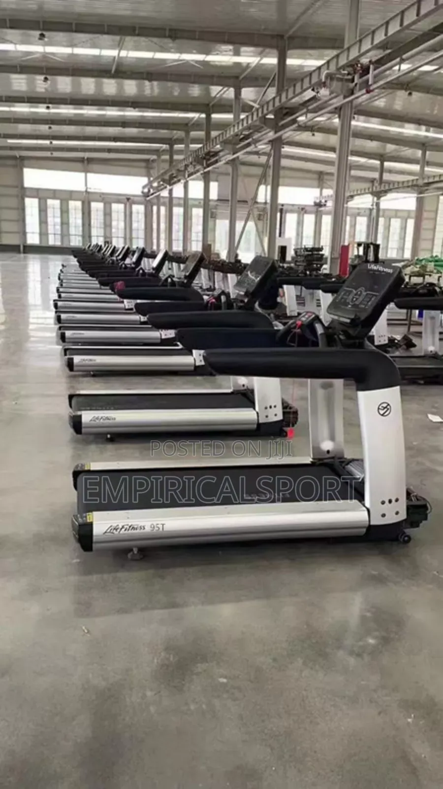 8 Horsepower Life Fitness Commercial Treadmill