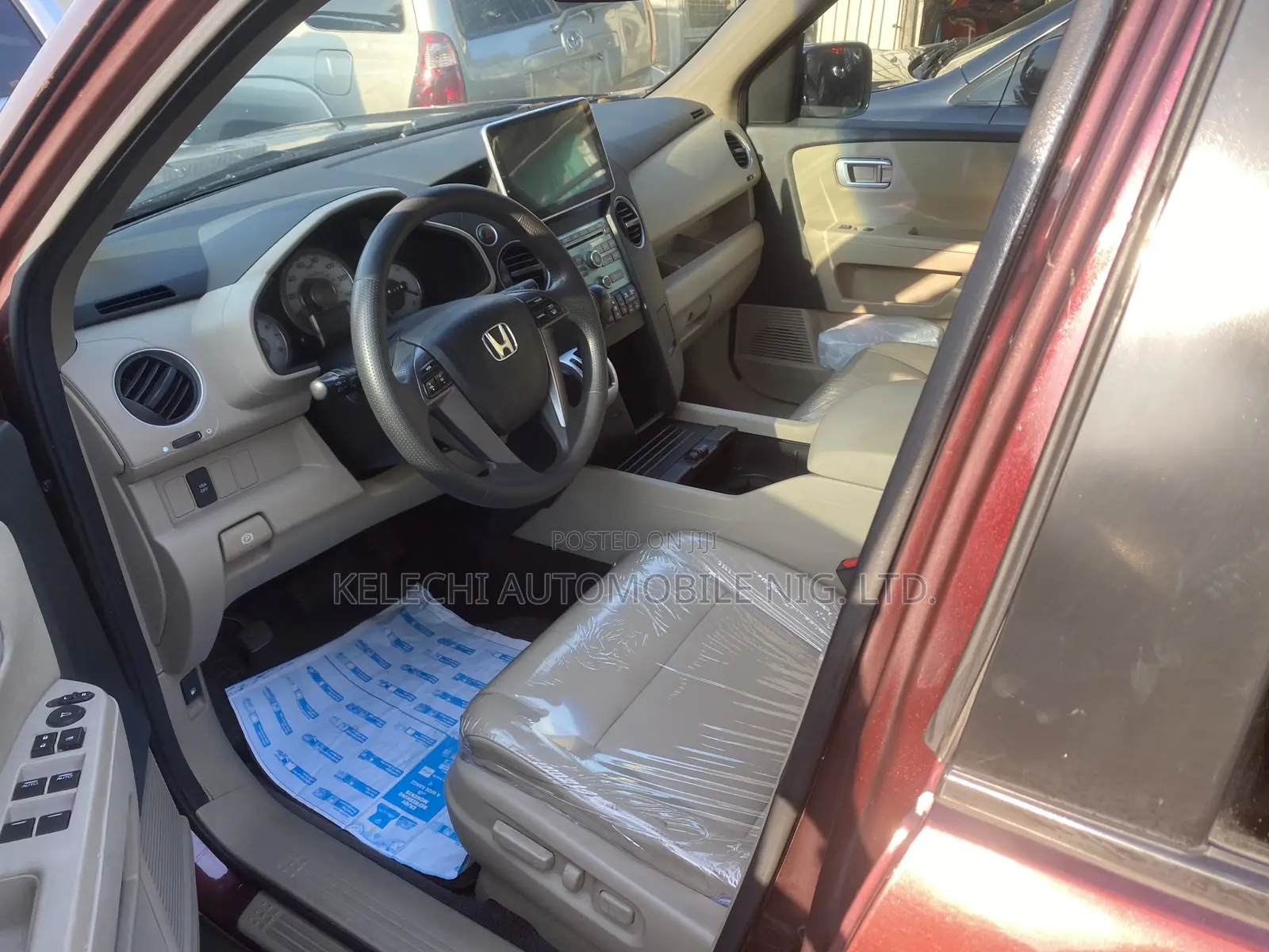 Honda Pilot EX-L 4dr SUV 4WD (3.5L 6cyl 5A) 2010 Red