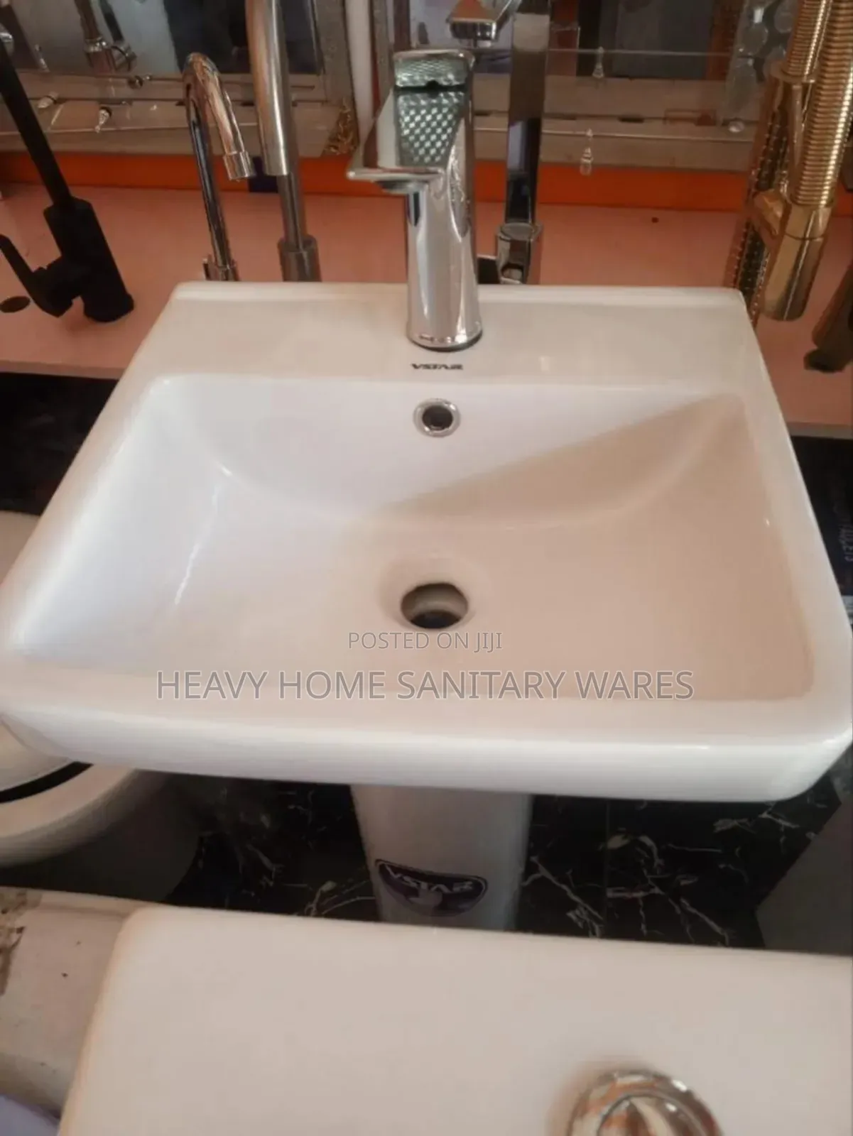 Ceramic Square Basin