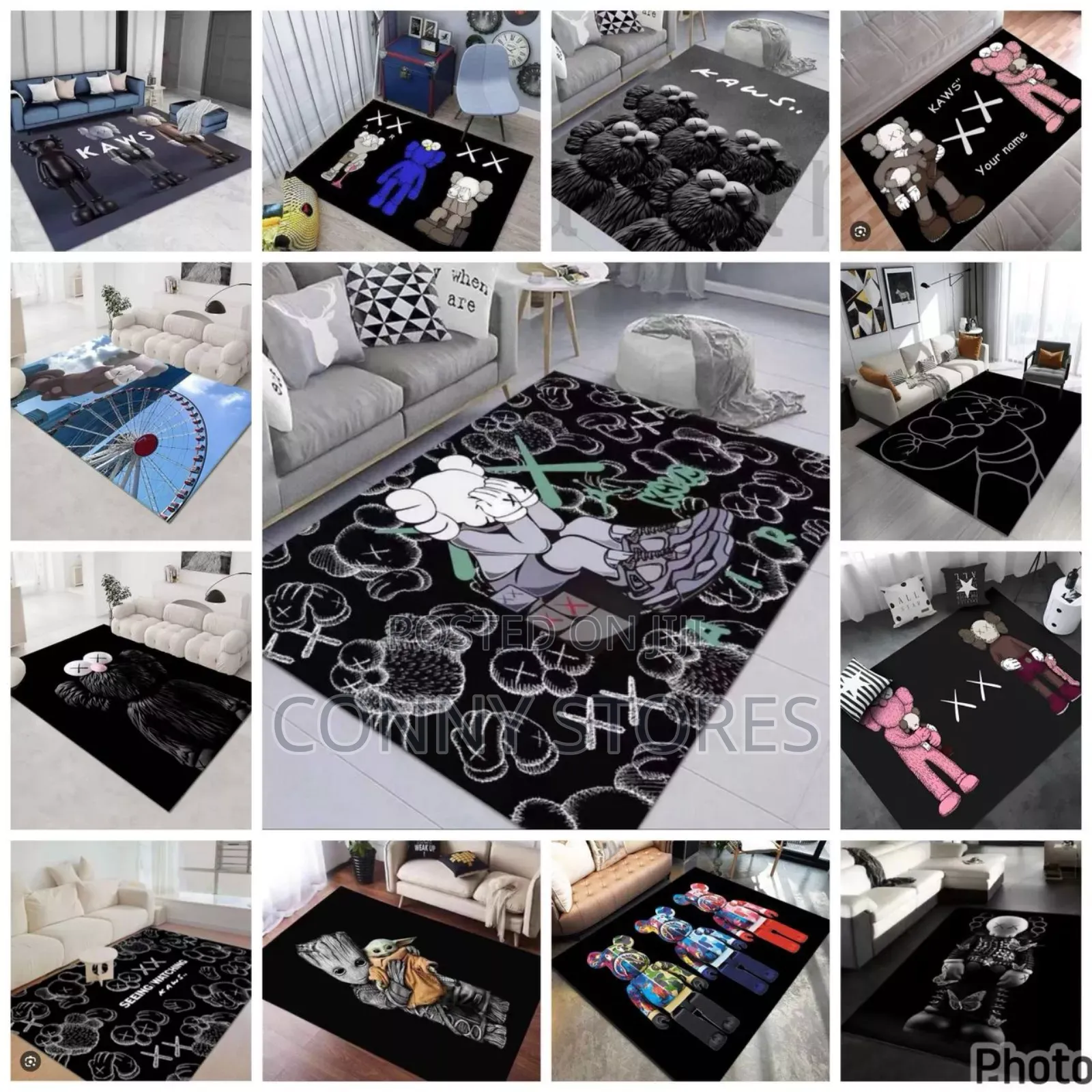 High Quality Center Rugs 140 by 140 Cm