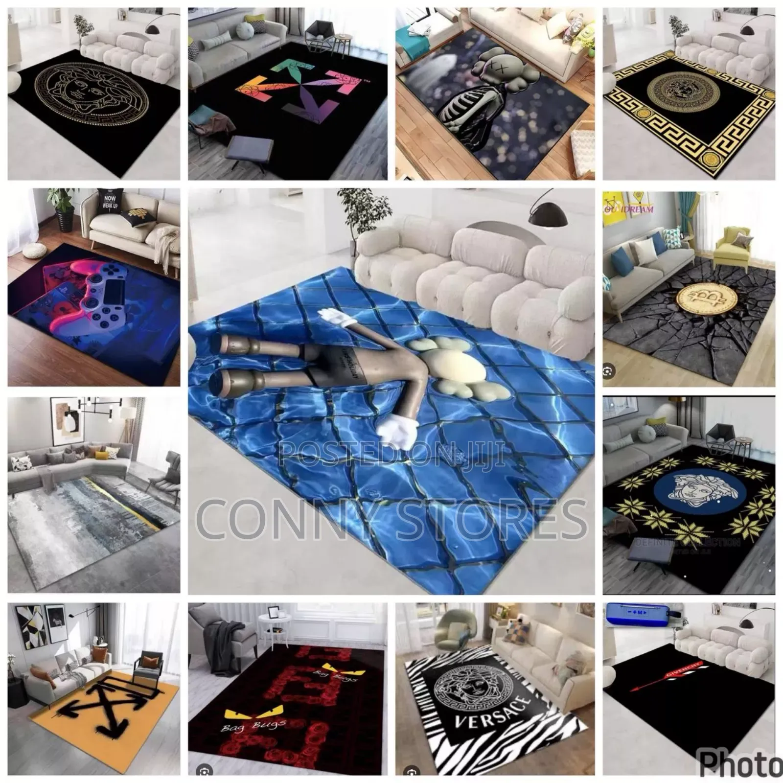 High Quality Center Rugs 140 by 140 Cm