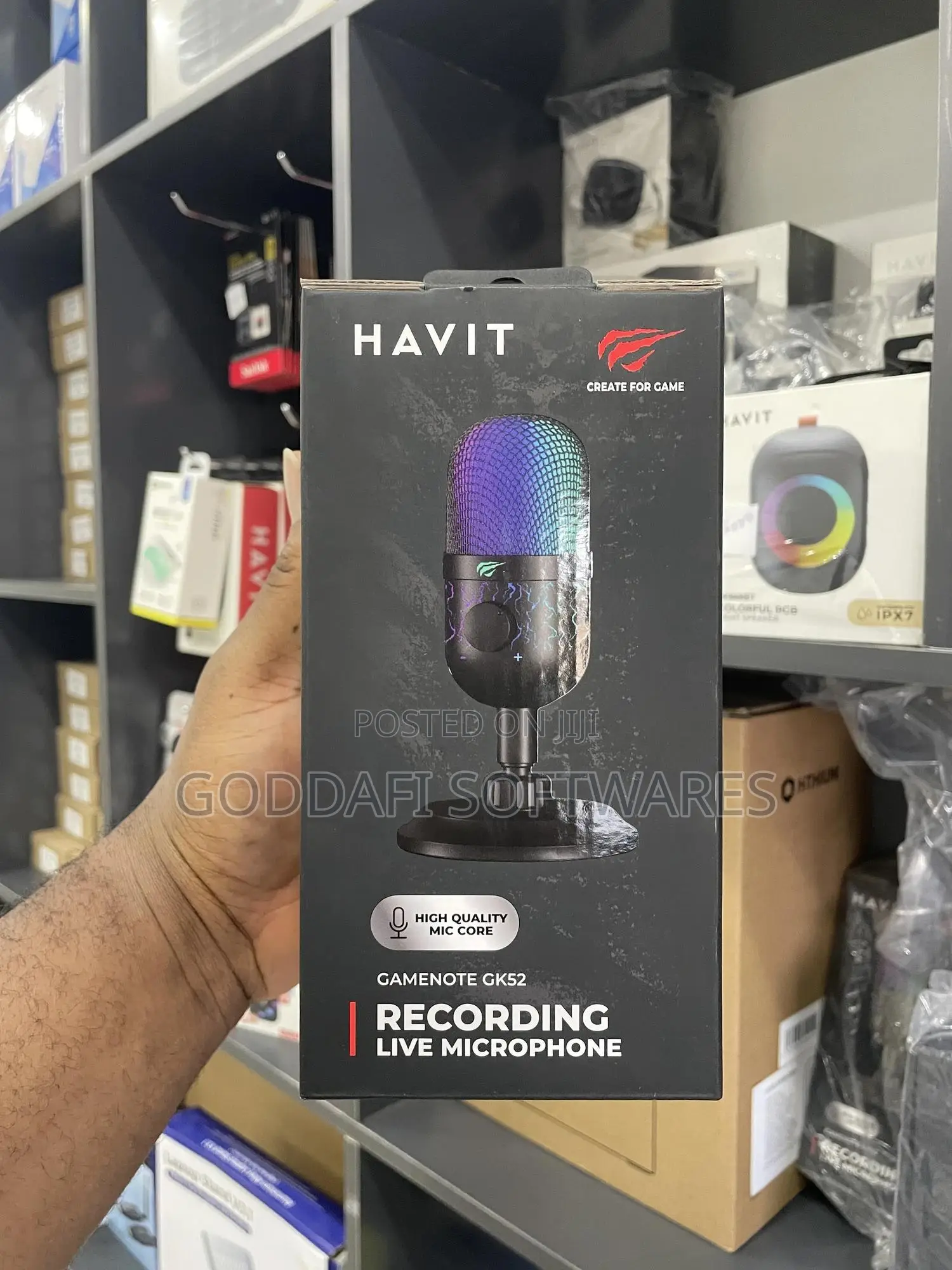 Havit Gamenote Gk52 Usb Microphone | Goddafi Softwares Stores