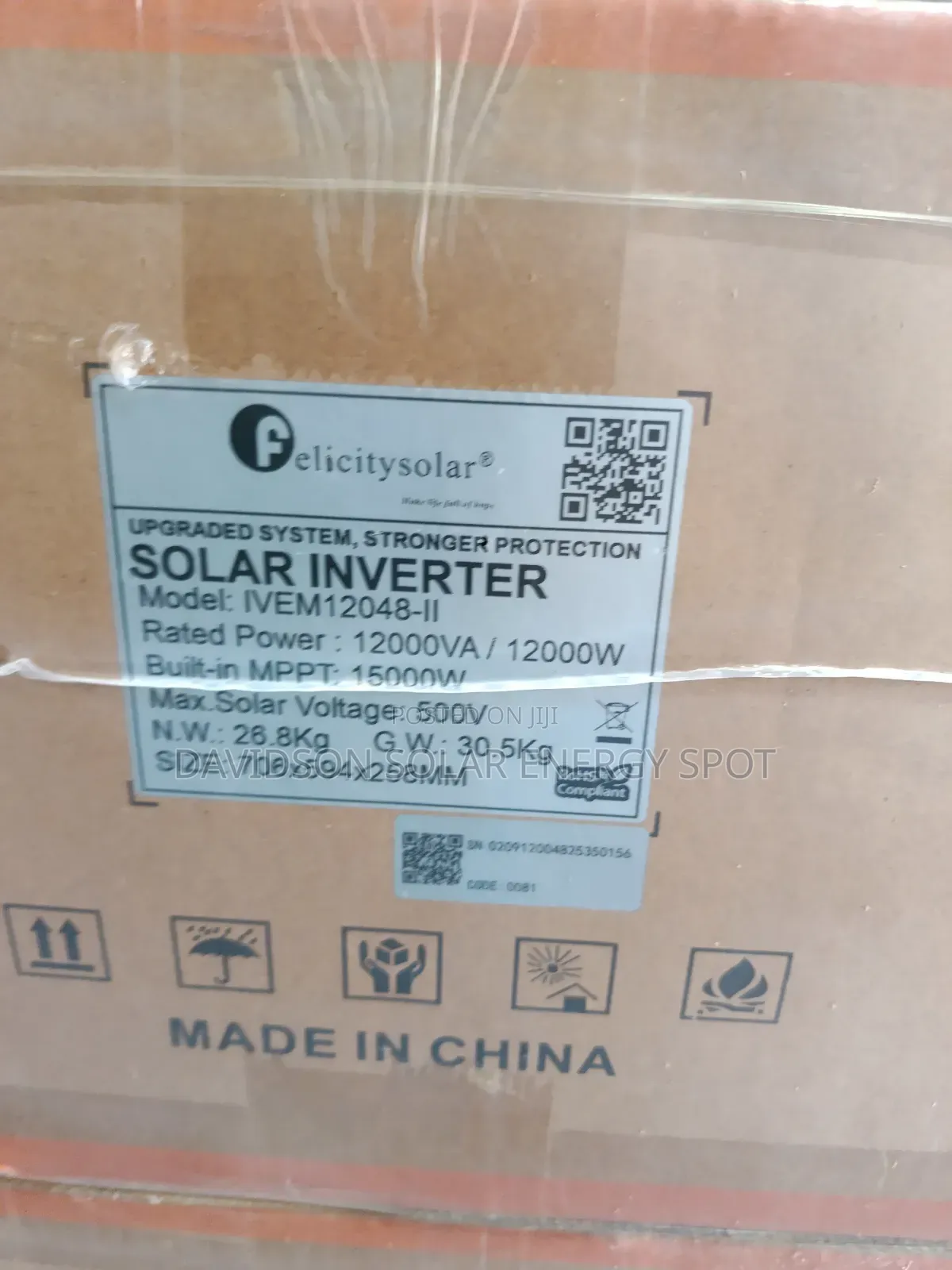 12kva 48v Felicity Solar Inverter Hybrid Ivem