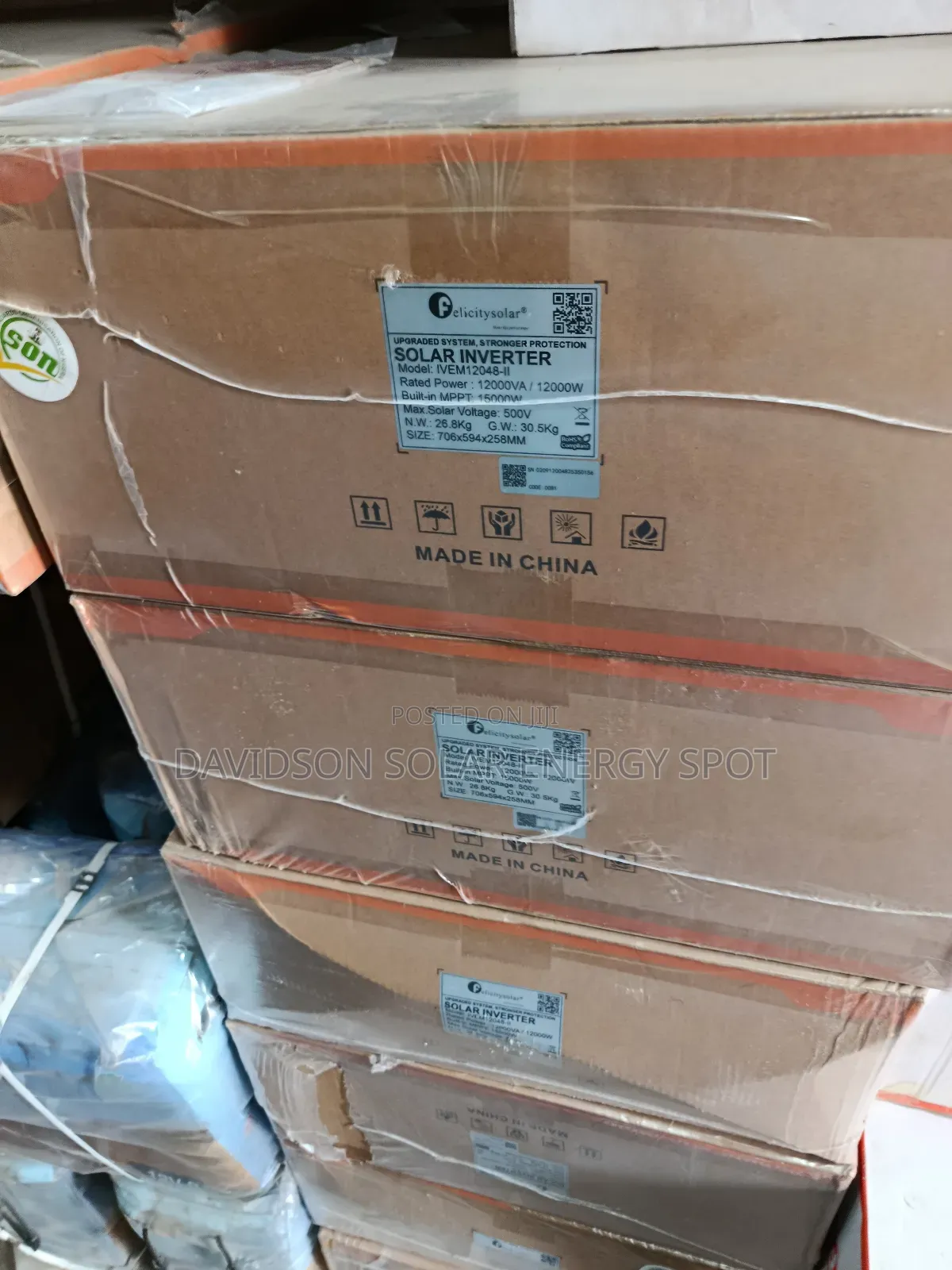 12kva 48v Felicity Solar Inverter Hybrid Ivem