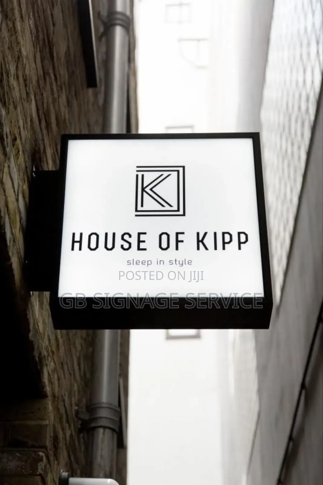 Cantilever Wall Signage