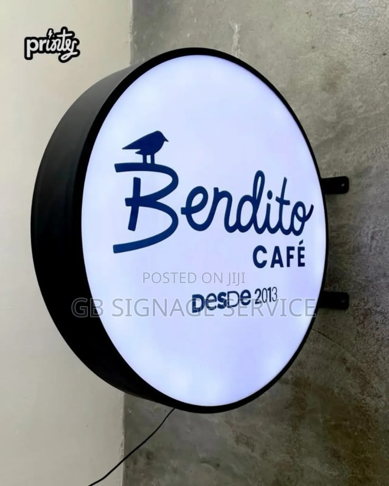 Cantilever Custom Outdoor Sign
