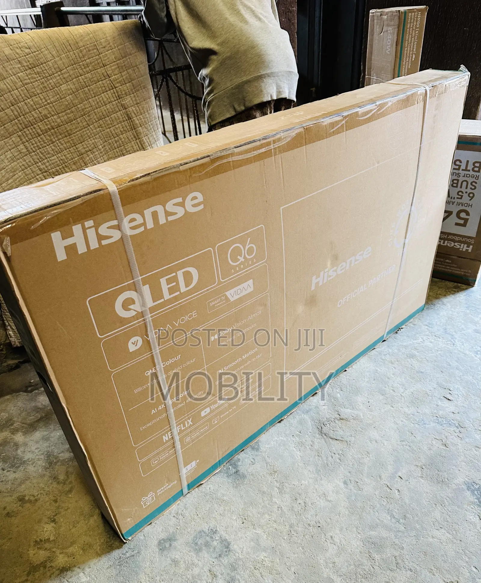Hisense 55” Qled 55q6q 2026! With 1year Warranty