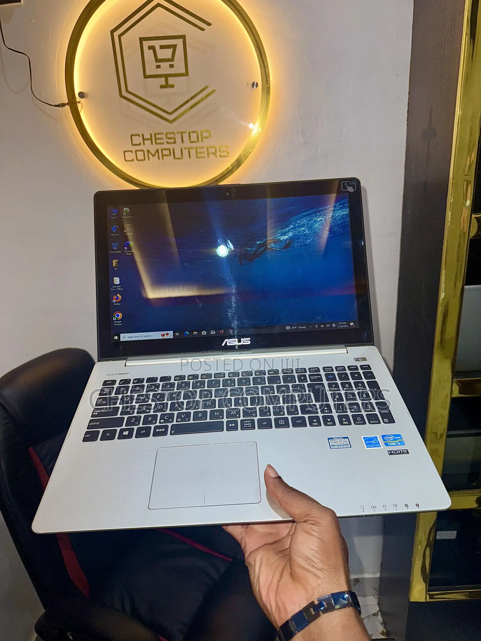 Laptop Asus N80VC 8GB Intel Core i3 HDD 500GB
