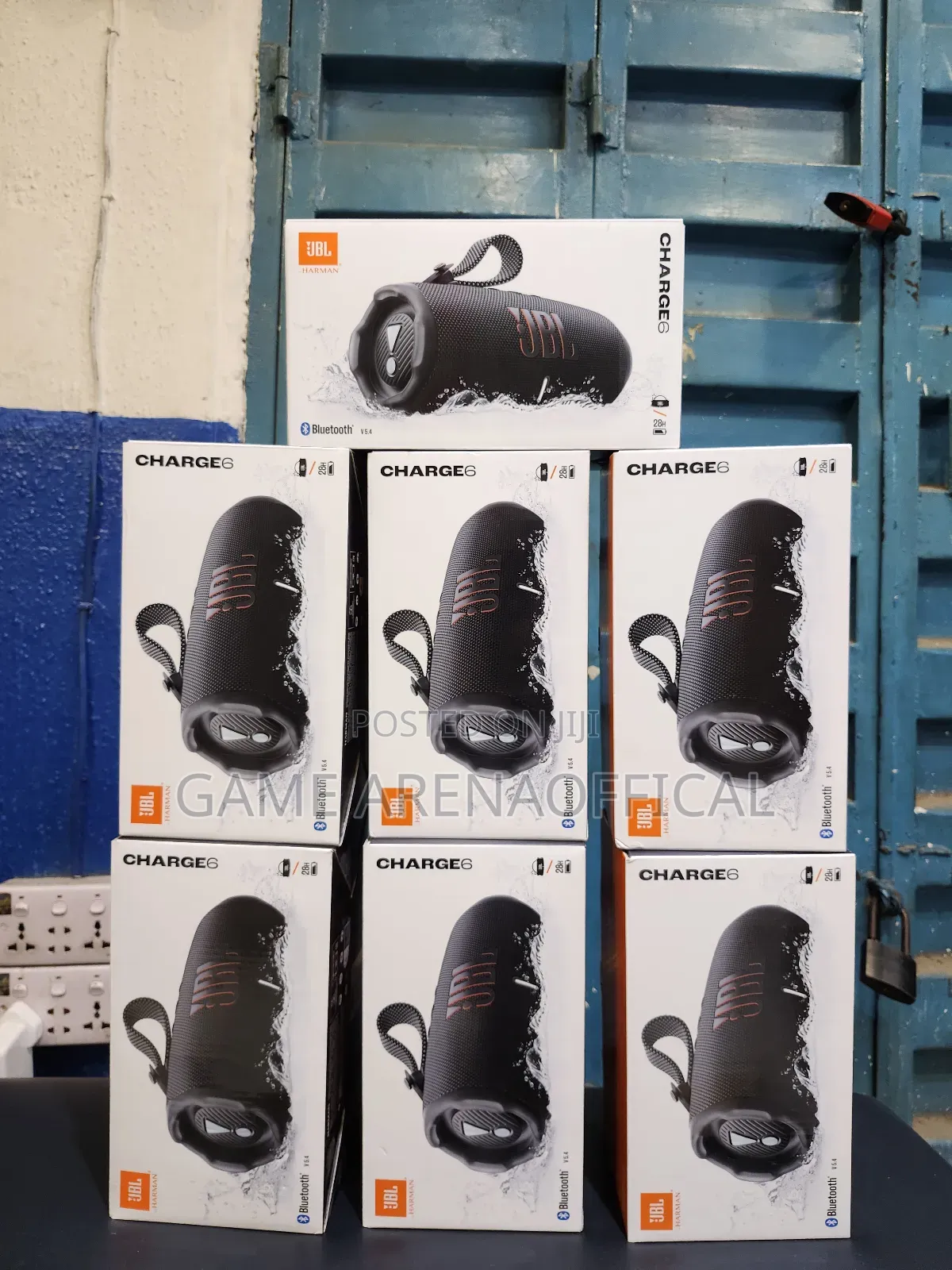 JBL Charge 6 Portable Bluetooth Speaker – 45w Power Boost