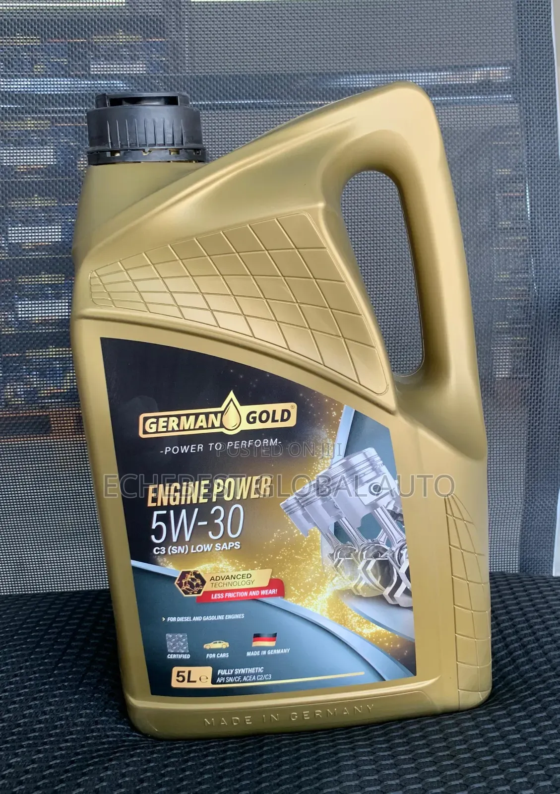 German Gold Latest Engine Oils.The Best Oil That Put Smiles On