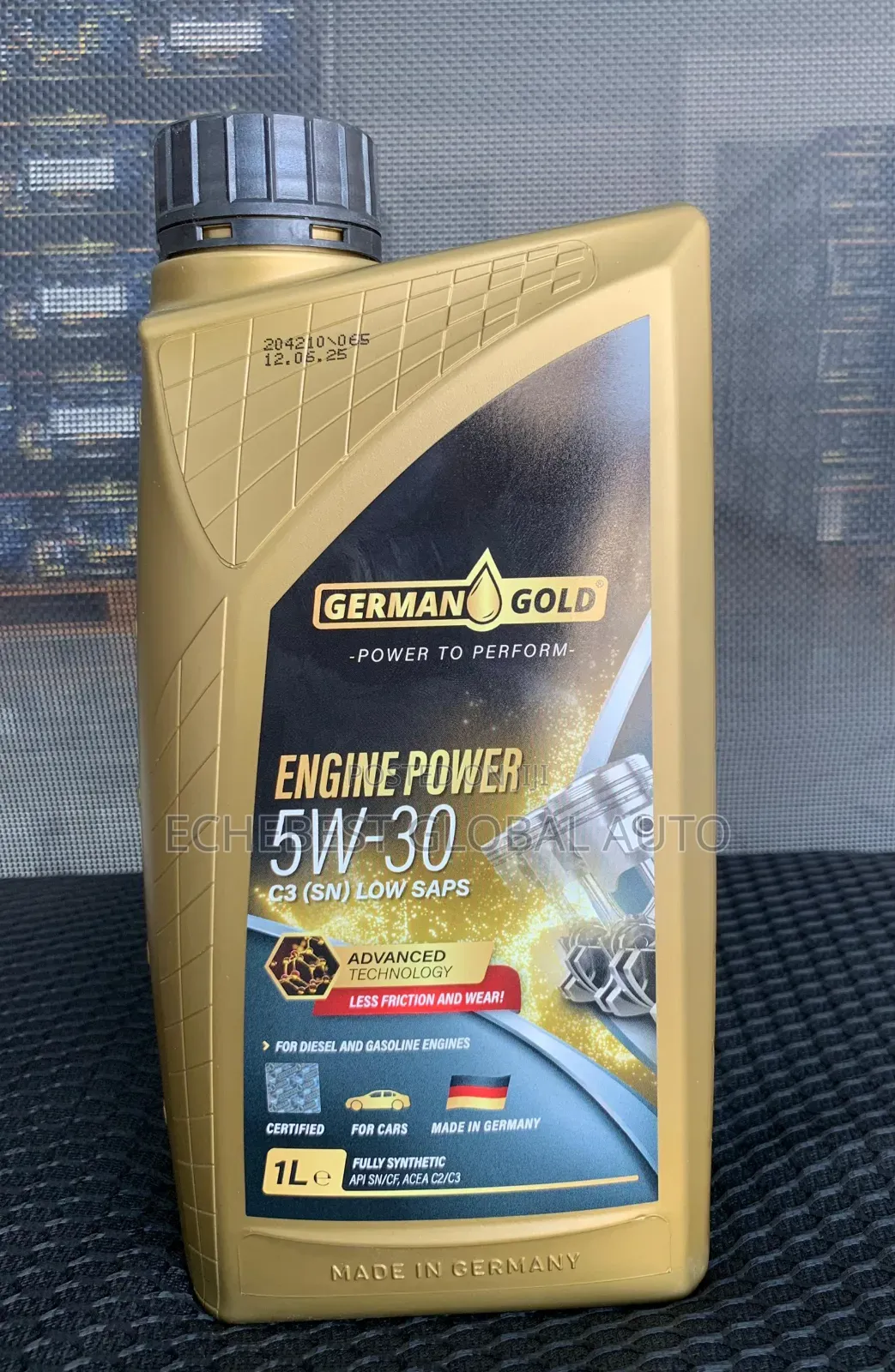 German Gold Latest Engine Oils.The Best Oil That Put Smiles On