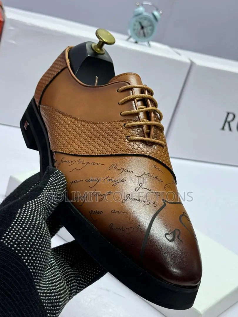 Rossi Leather Derby Shoe