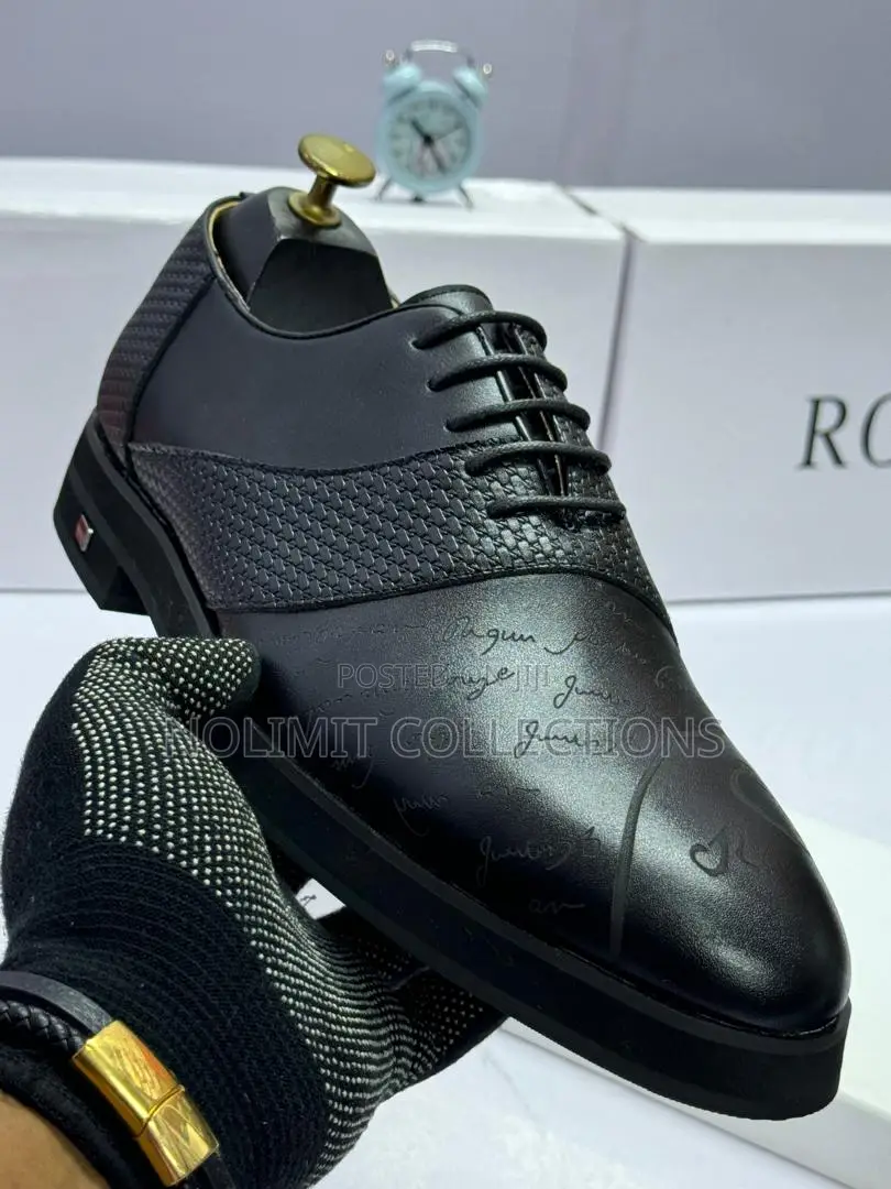 Rossi Leather Derby Shoe
