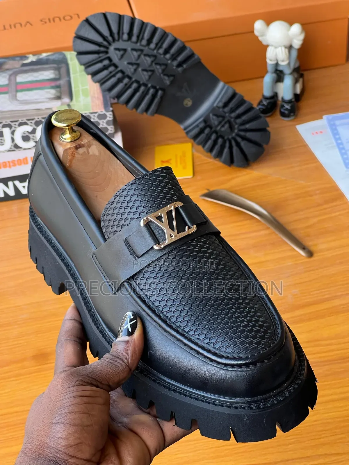 Top Quality Double Sole Lv Shoe