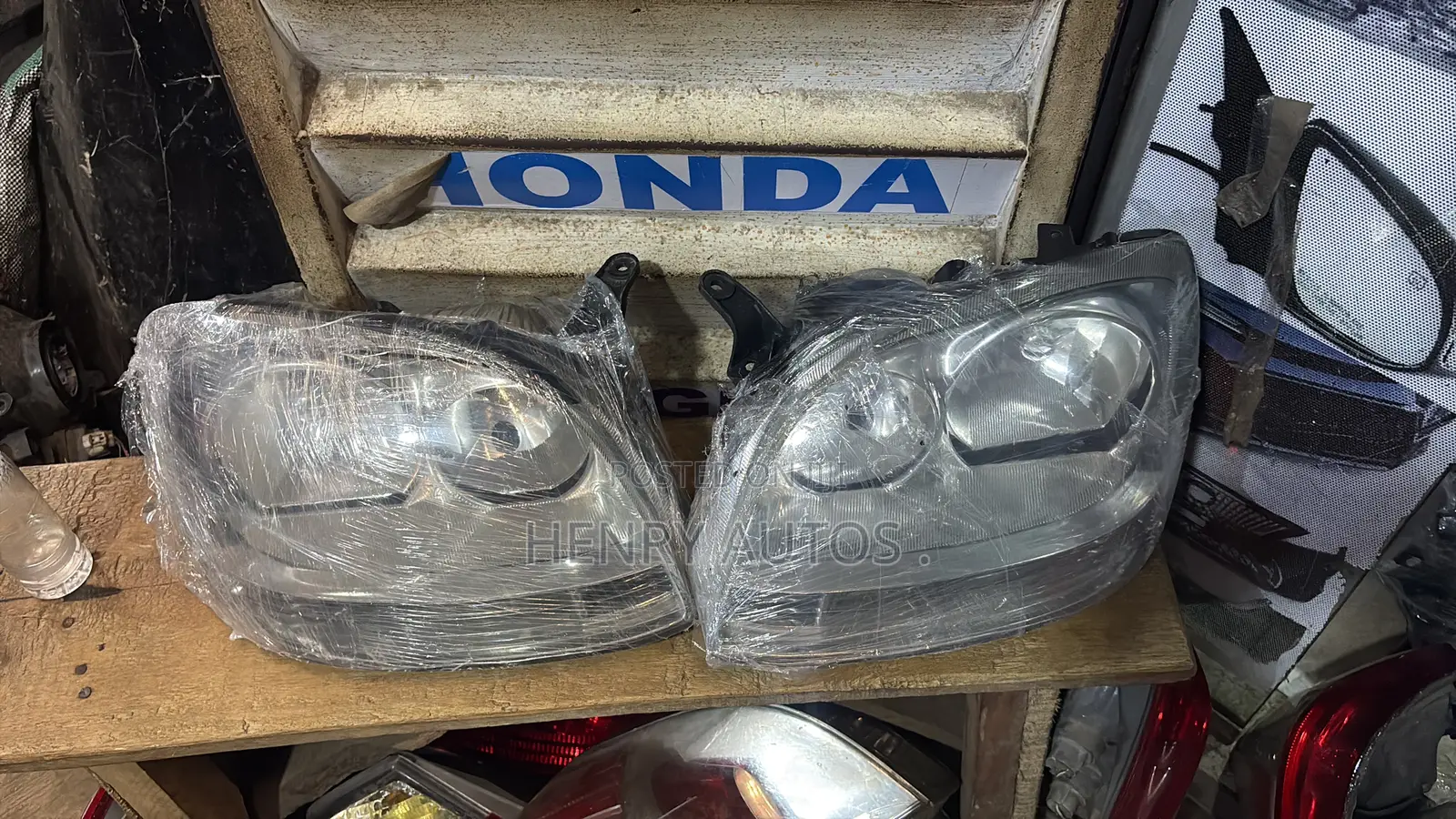 Set Headlights for Almera Tino