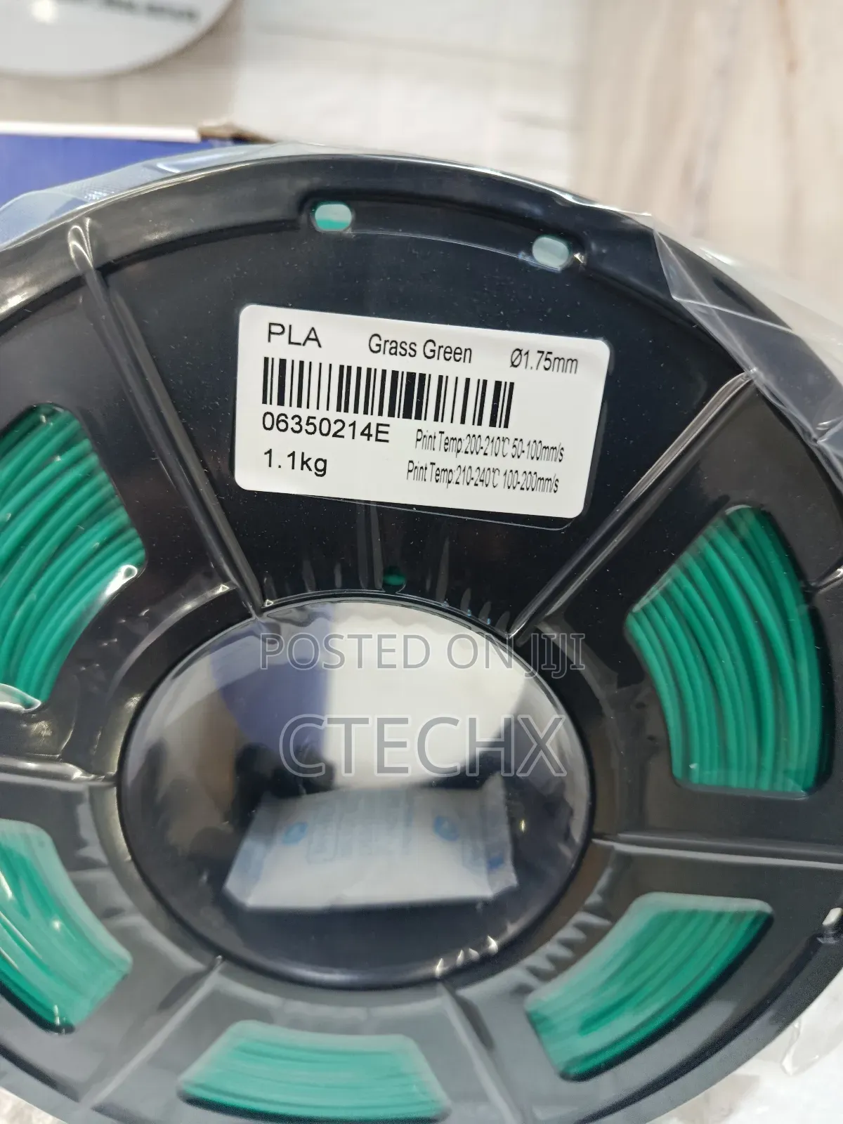 Jayo Pla+ Filament 1.75mm Grass Green 1.1kg 3d Printer Filament