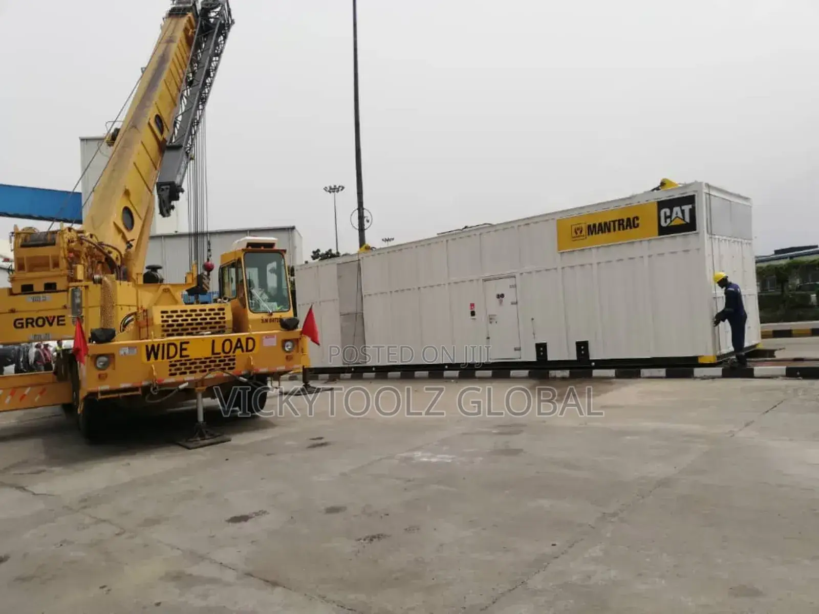 Heavy Duty Overload Crane (90ton) for Hire