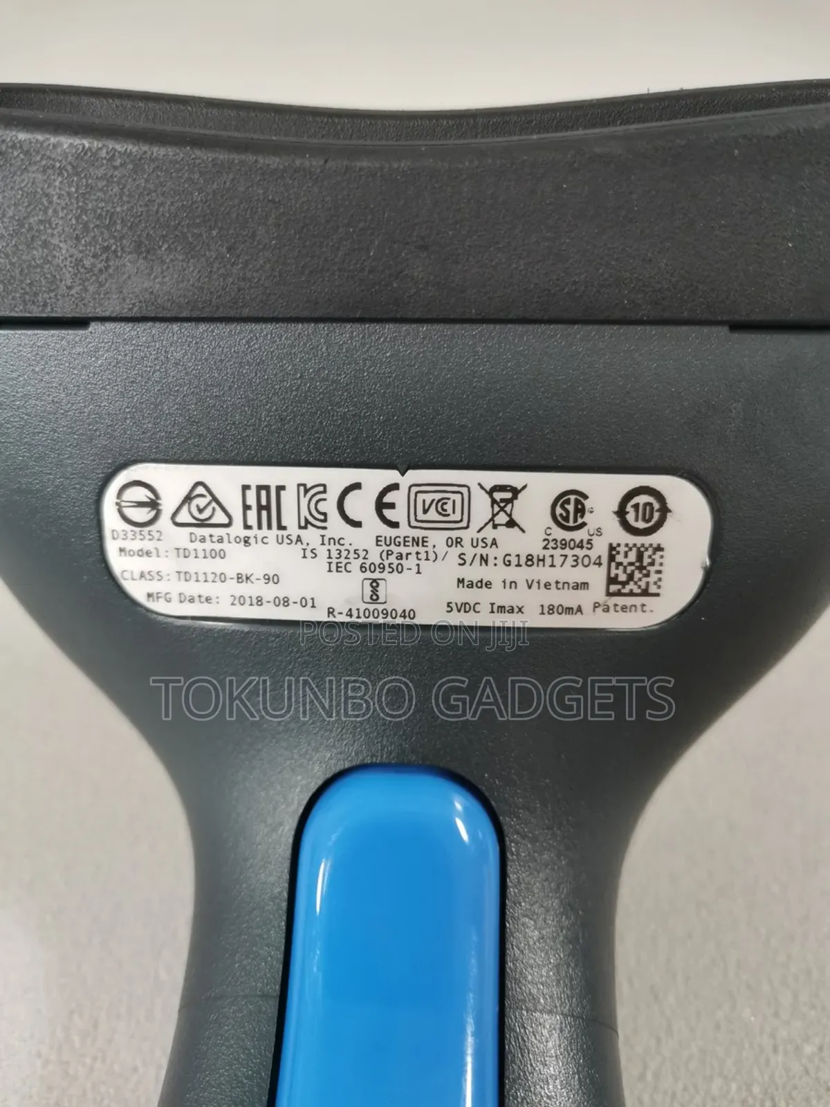 Datalogic Barcode Scanner Touch 90 Light