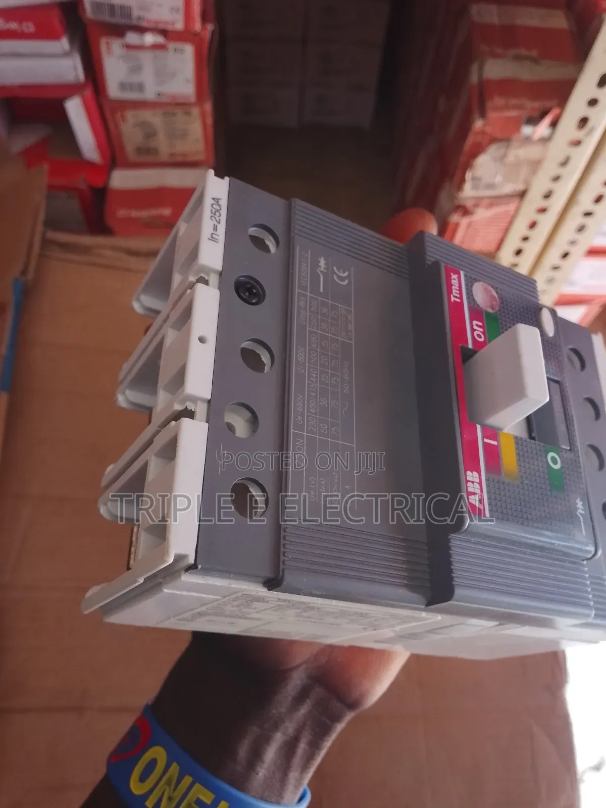 250a 3 Pole Abb Circuit Breaker
