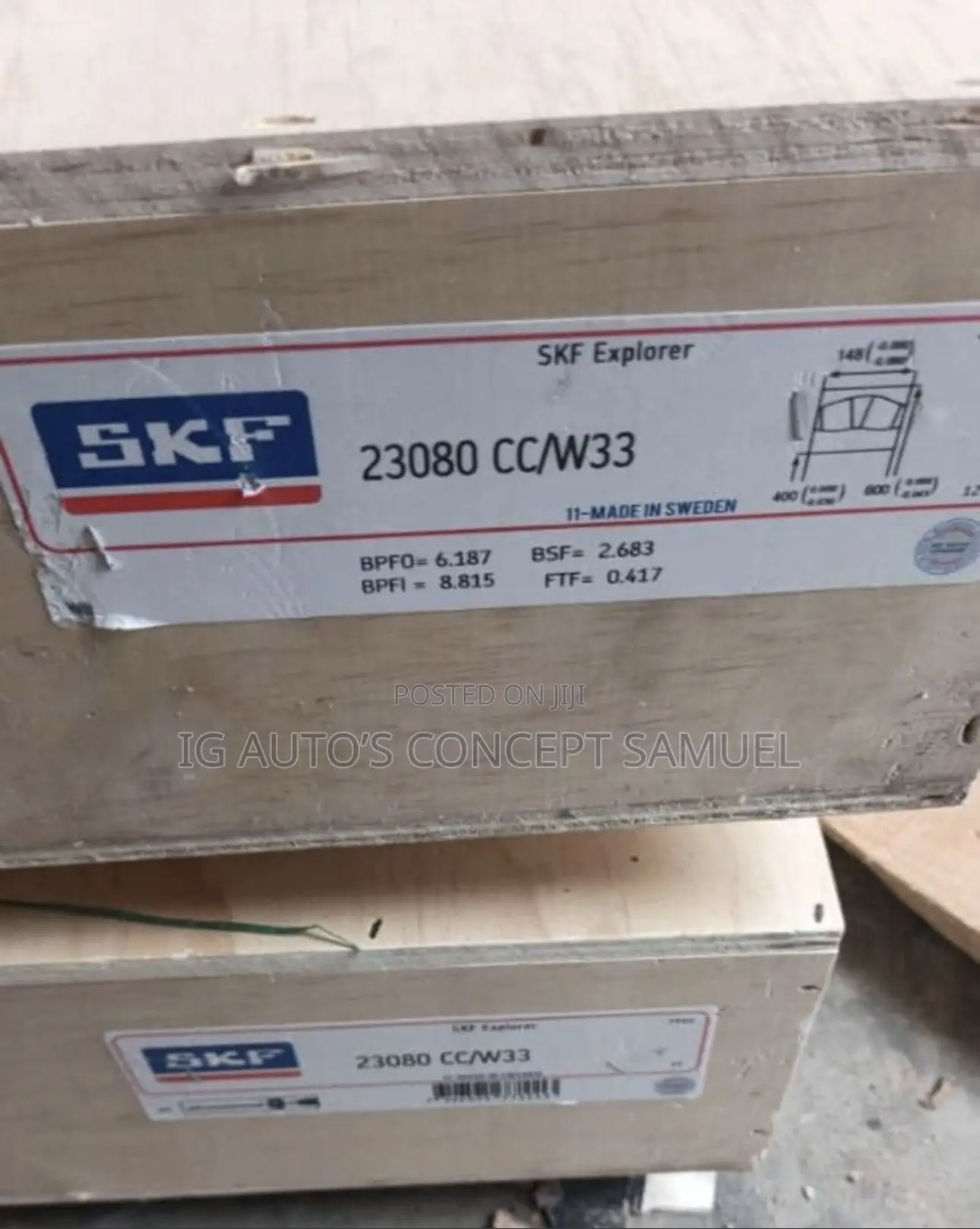 23080cc/W33 Skf Bearing Available