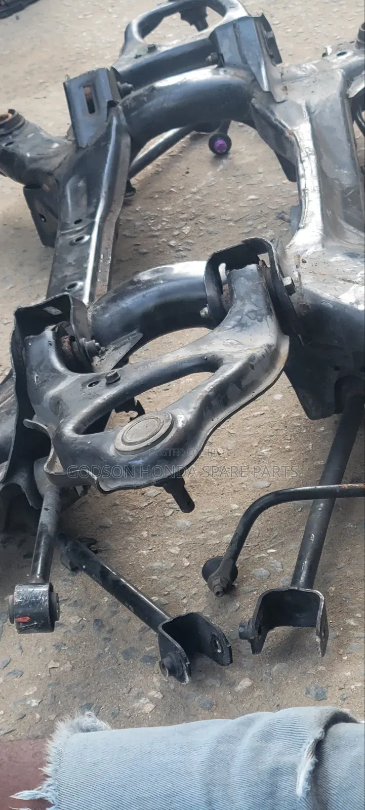 Back Beam 2010 Honda Accord