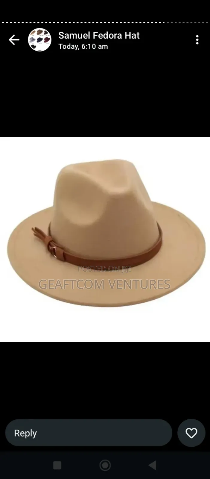 Quality Fedora Cap