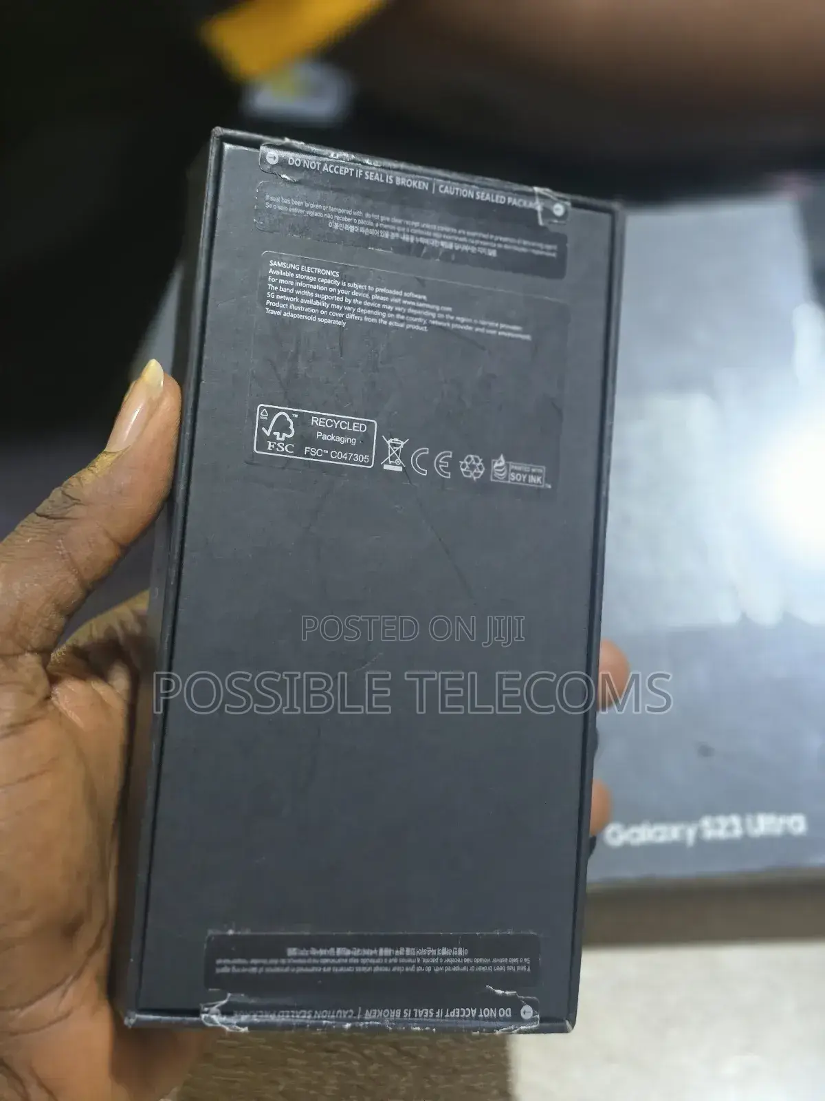 New Samsung Galaxy S23 Ultra 256 GB Black