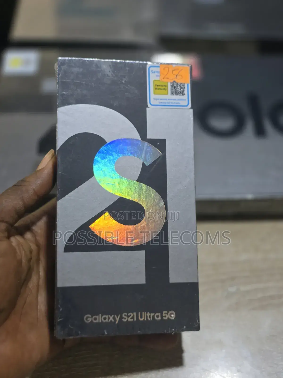 New Samsung Galaxy S21 Ultra 5G 256 GB Black