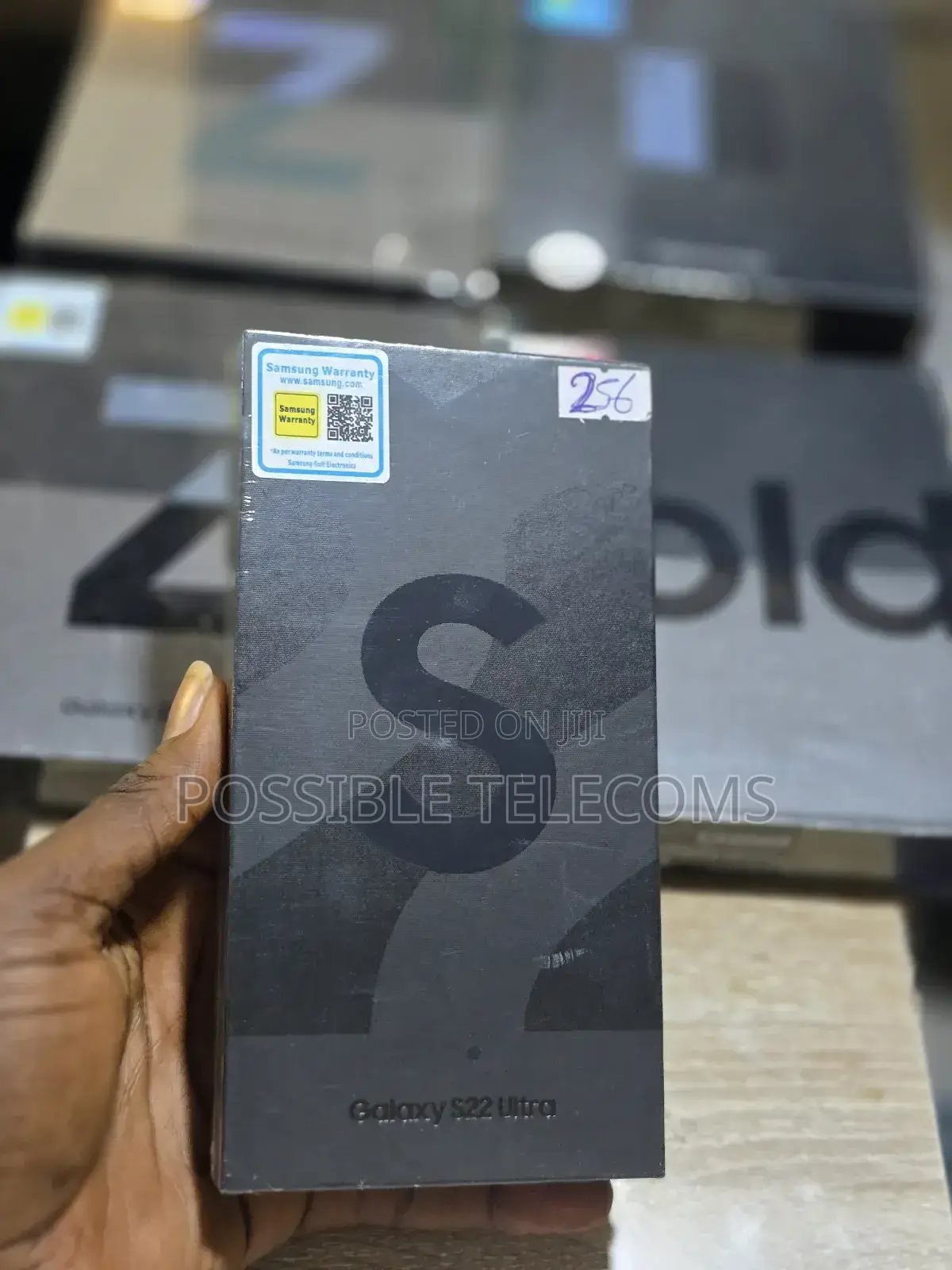 New Samsung Galaxy S22 Ultra 256 GB Black