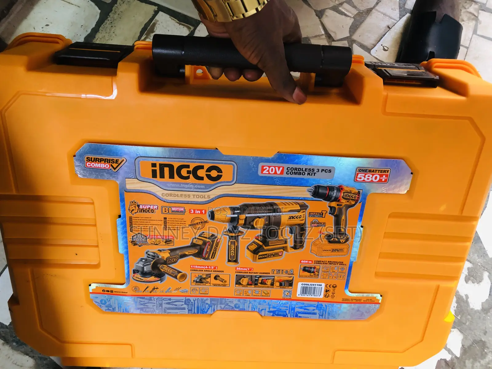 Ingco Cordless 3in1