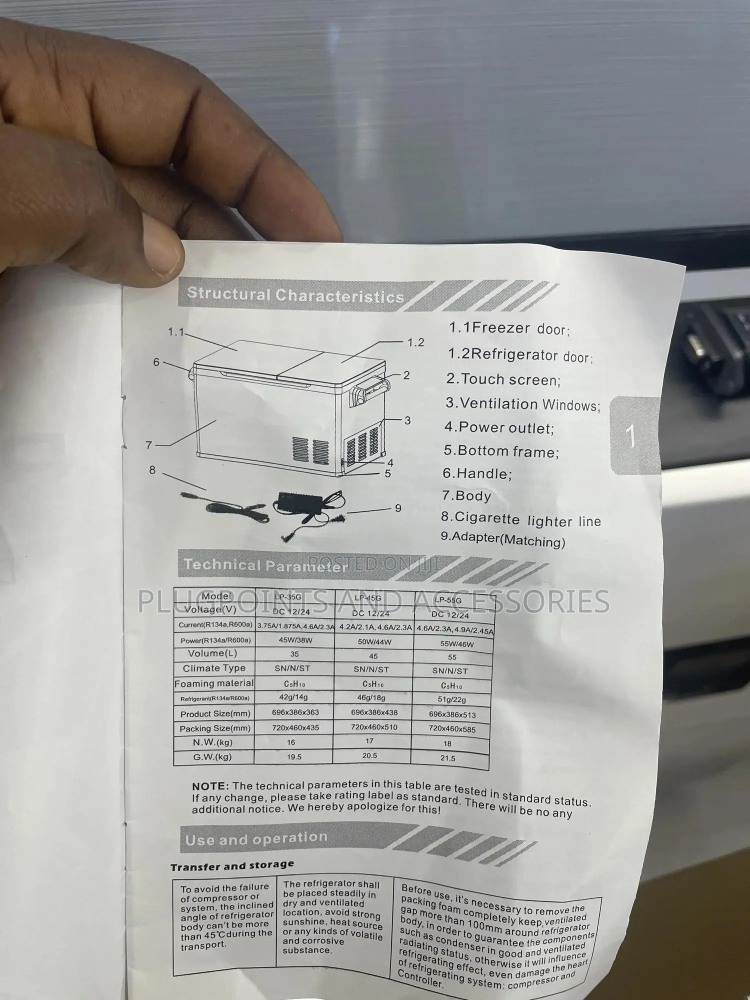 Ranboer Solar Car Freezer/Fridge R134a (Preorder)