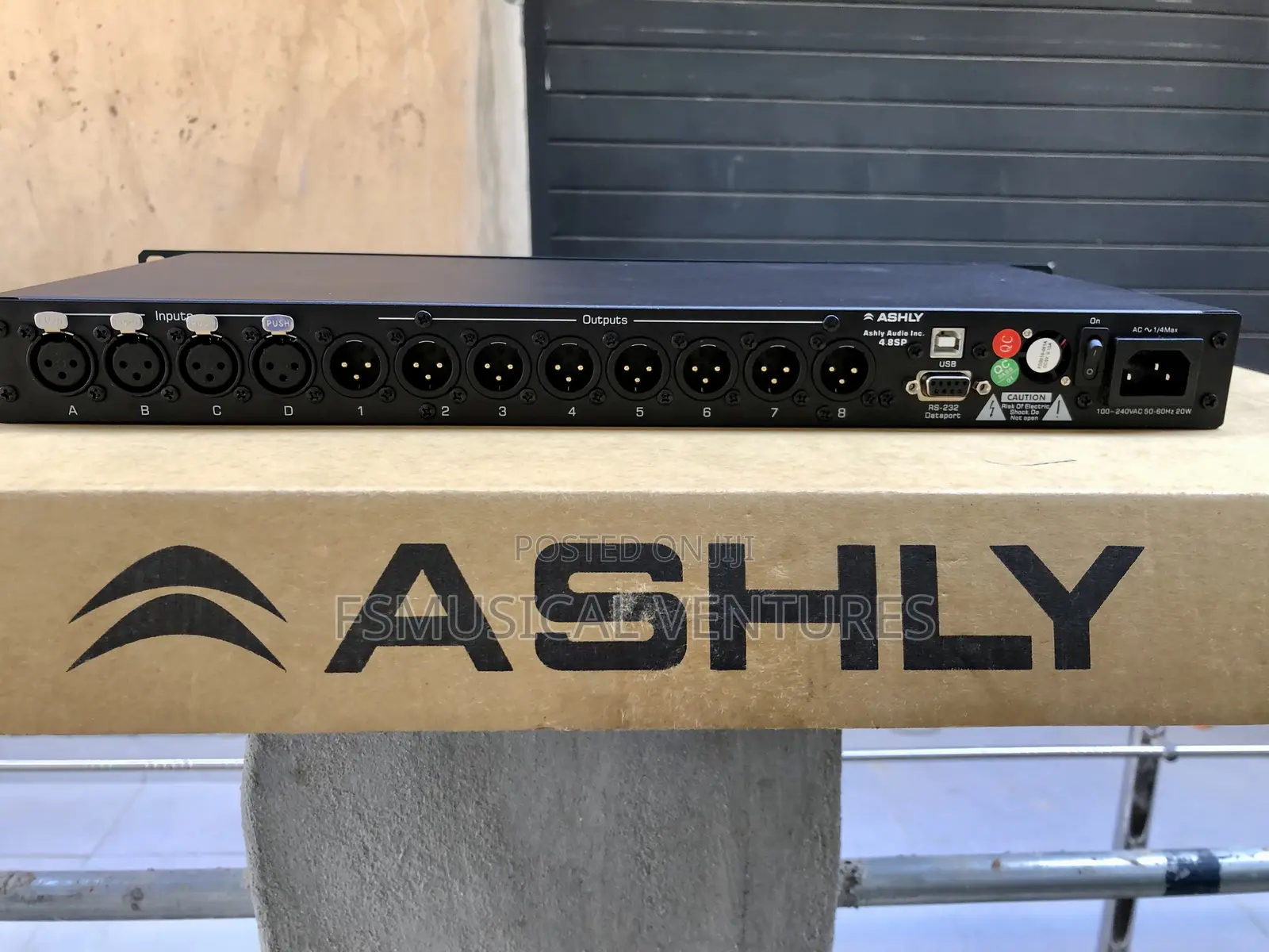 Ashly Protea 4.8sp - 4 Input, 8 Output Digital Speaker Processor