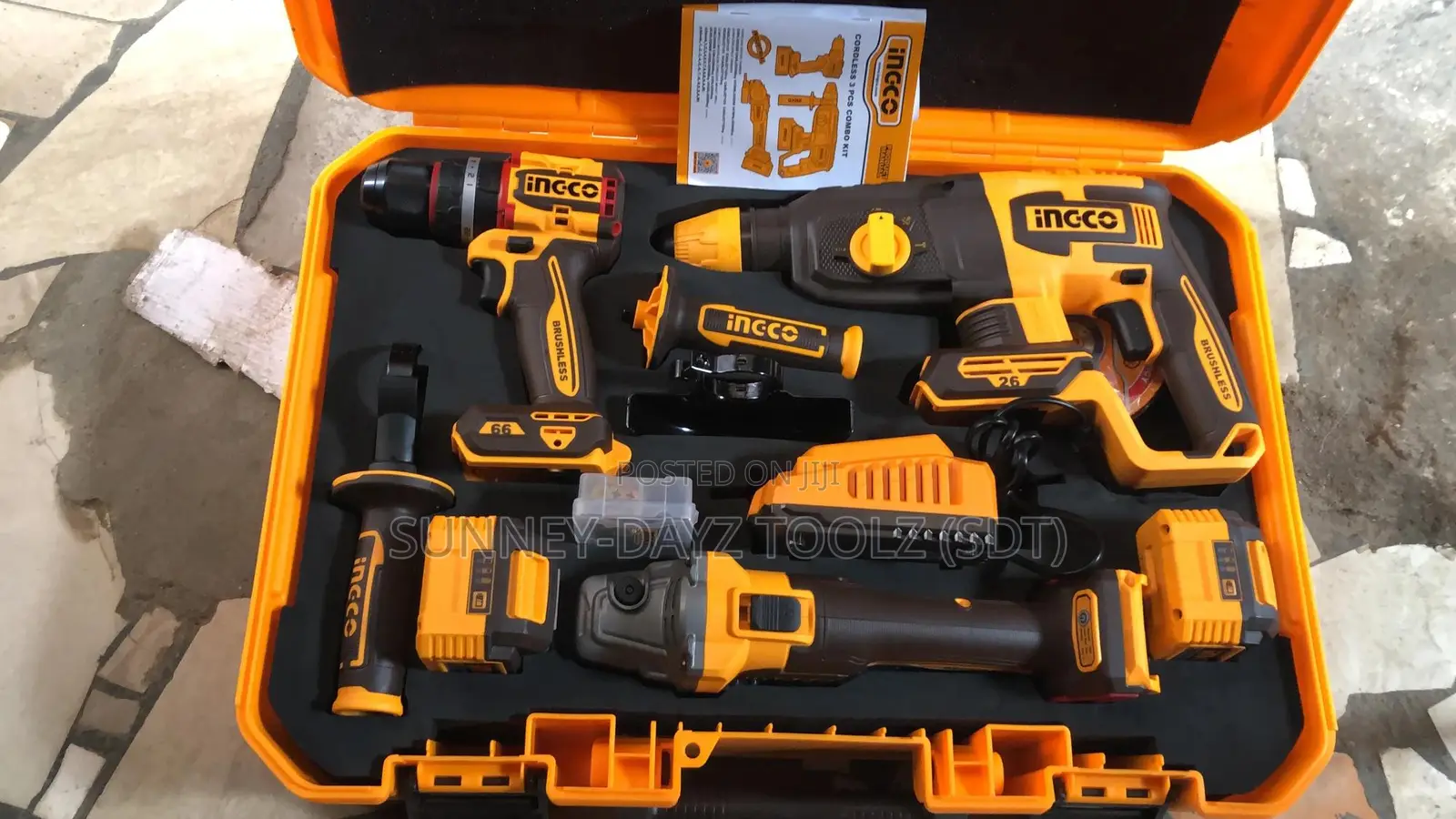 Ingco Cordless 3in1