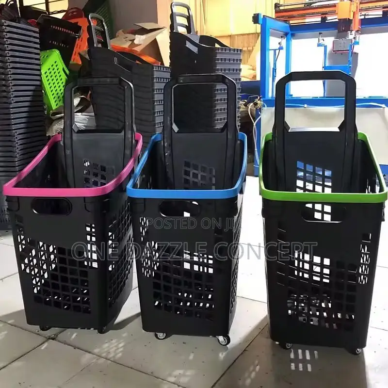 Plastic 65ltr Shopping Basket