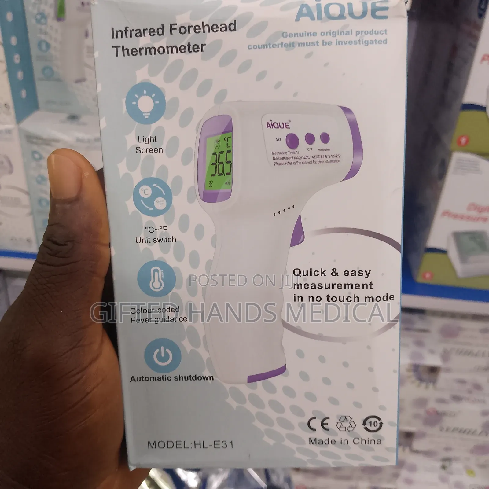 High Quality Inferred Thermometer